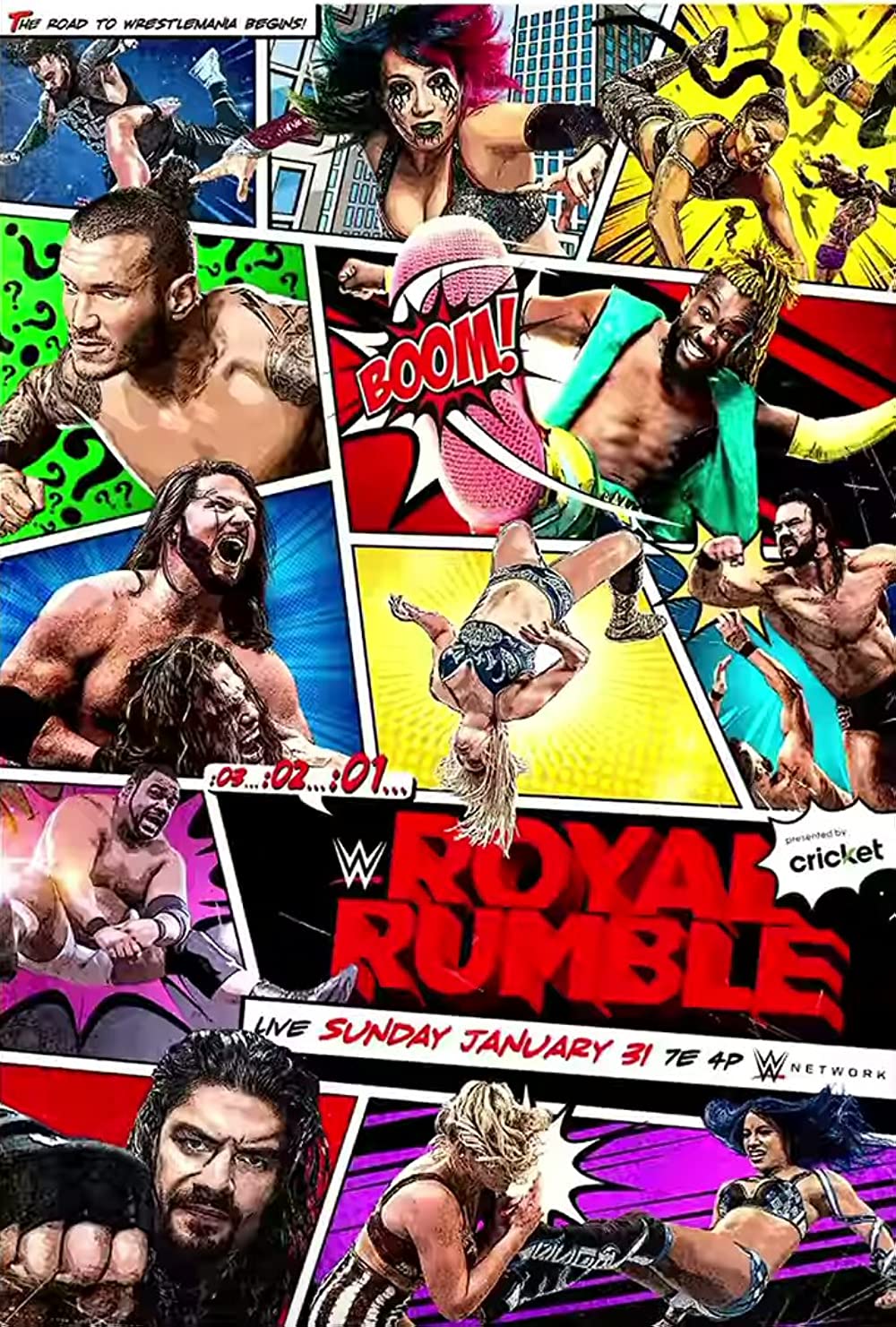 WWE Royal Rumble (2021) Wrestling