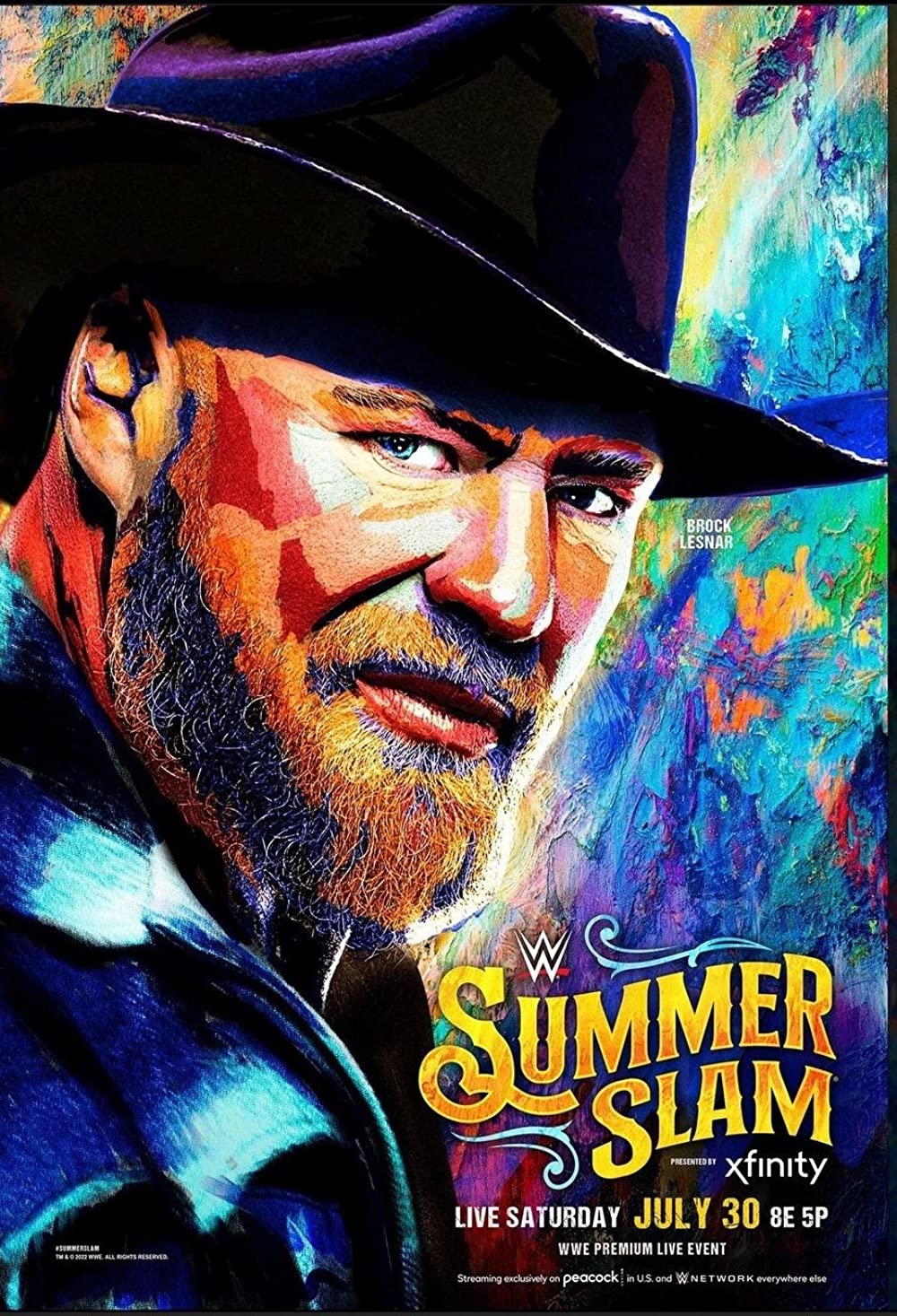 WWE - Summer Slam (2022) Wrestling