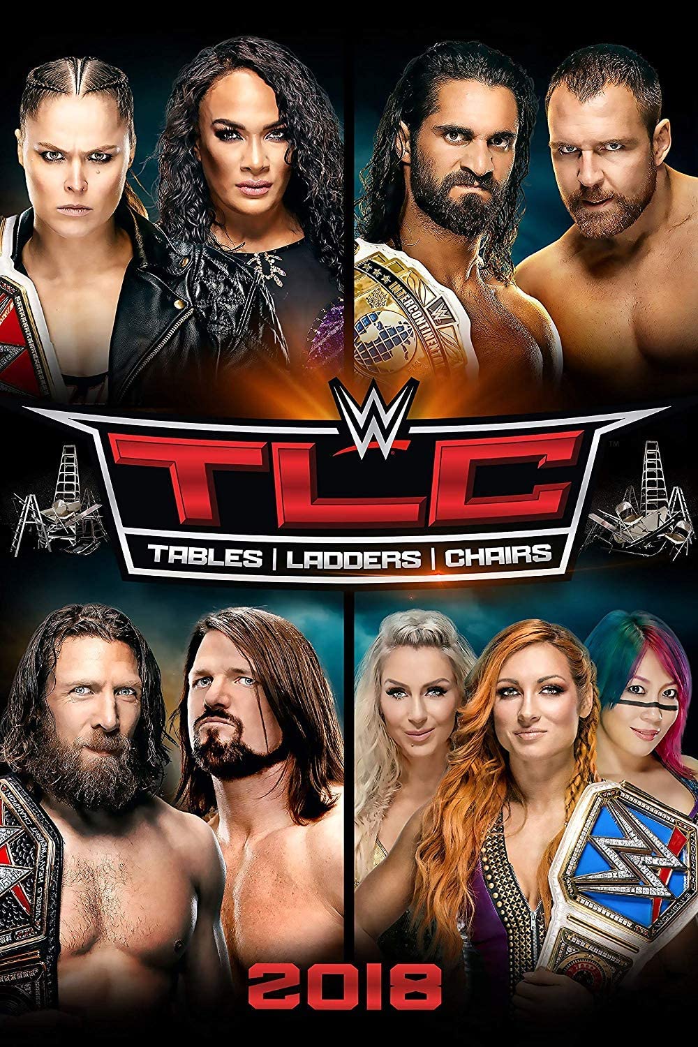 WWE TLC - Tables Ladders and Chairs (2018)