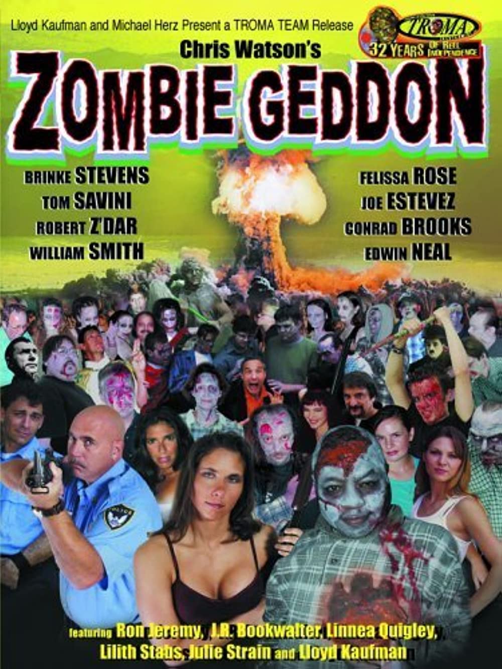 Zombiegeddon (2003) Troma Tom Savini Felissa Rose Edwin Neal