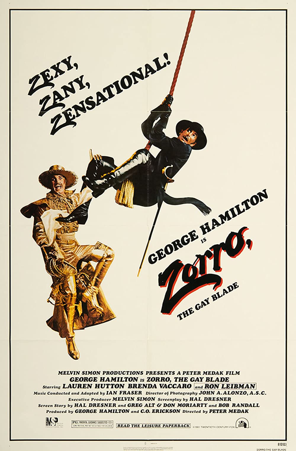 Zorro - The Gay Blade (1981) George Hamilton