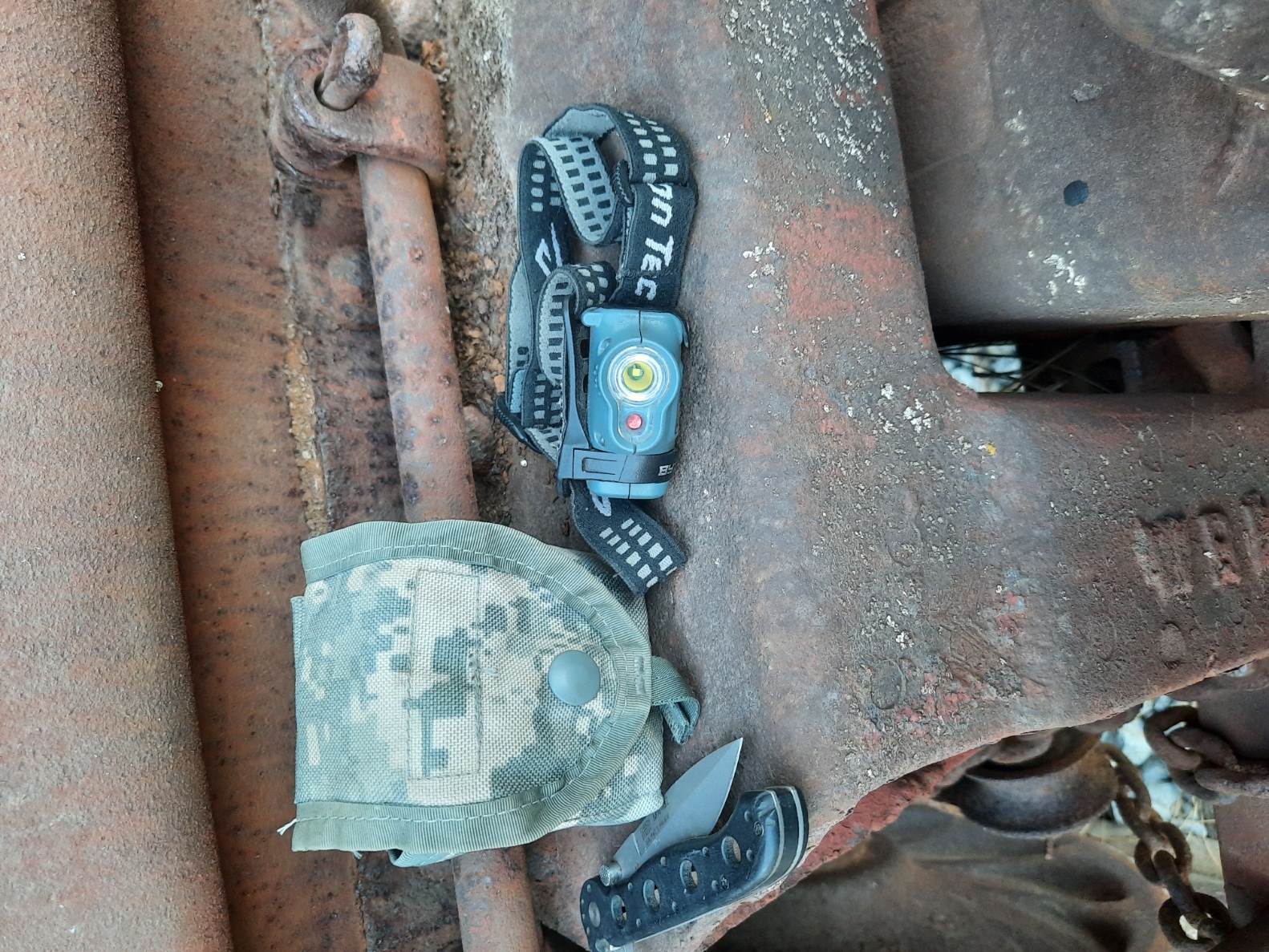 Surplus Camo Belt Pouch/First Aid Kit
