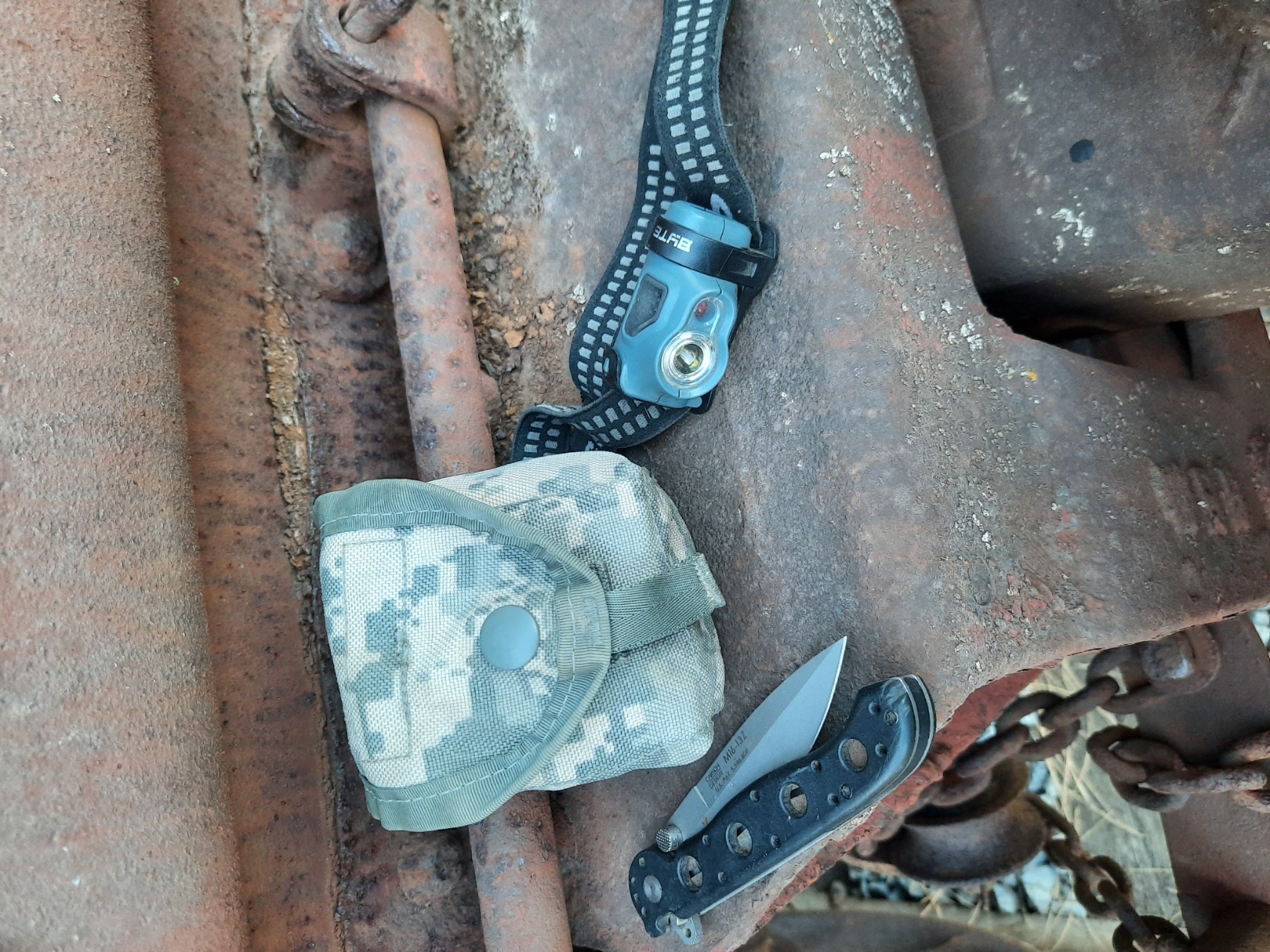 Surplus Camo Belt Pouch/First Aid Kit