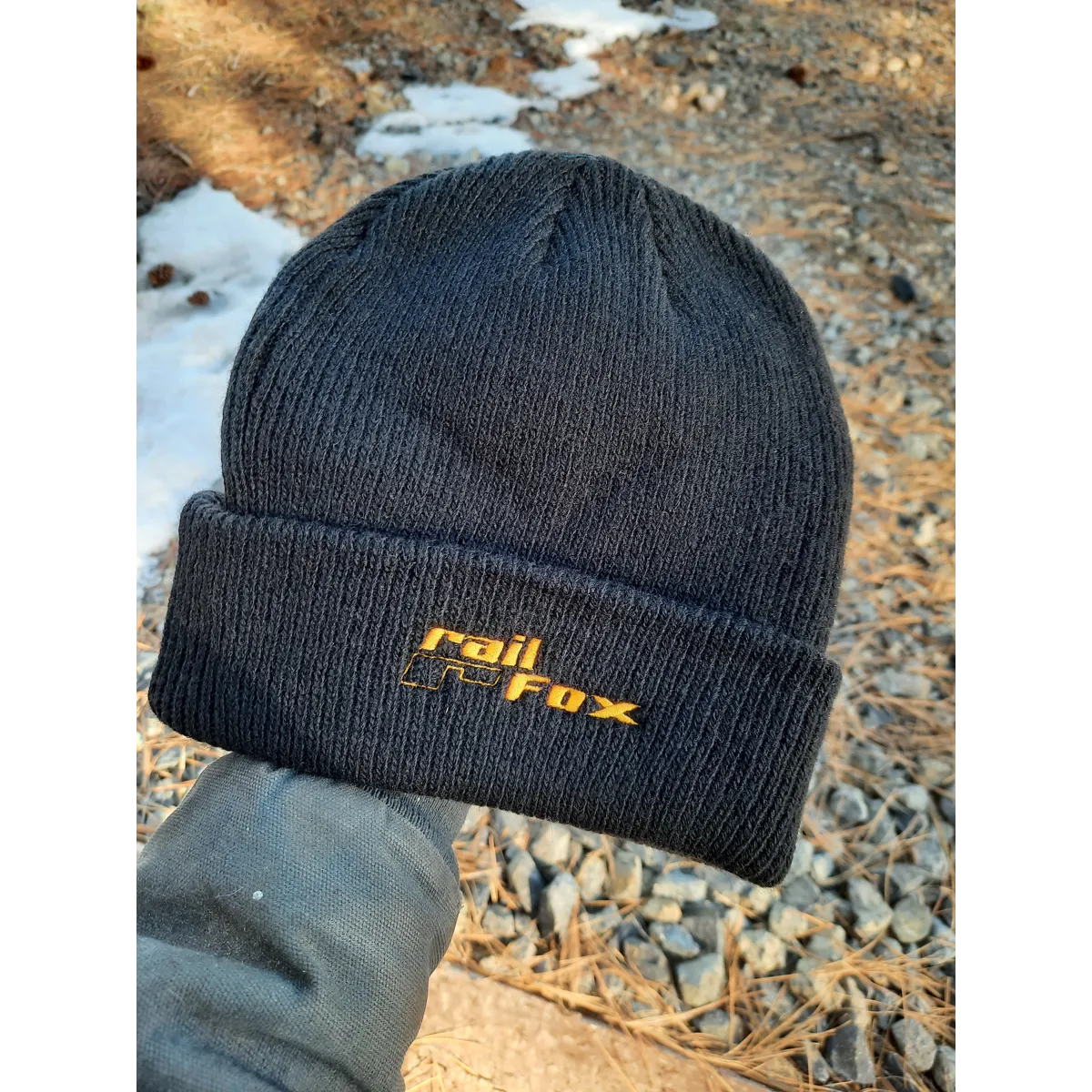 Merino Wool Rail Fox beanies