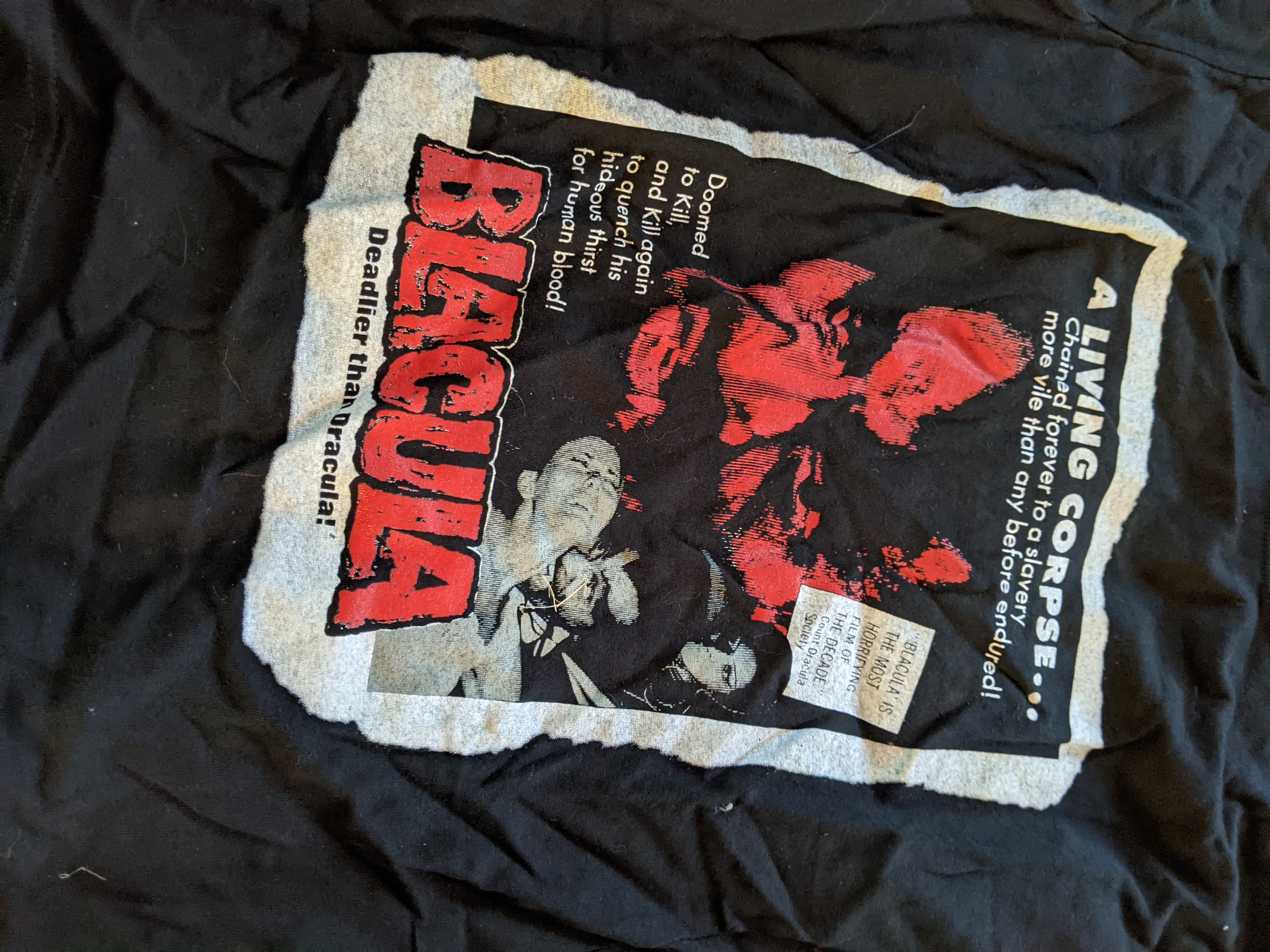 Blacula Shirt size XS