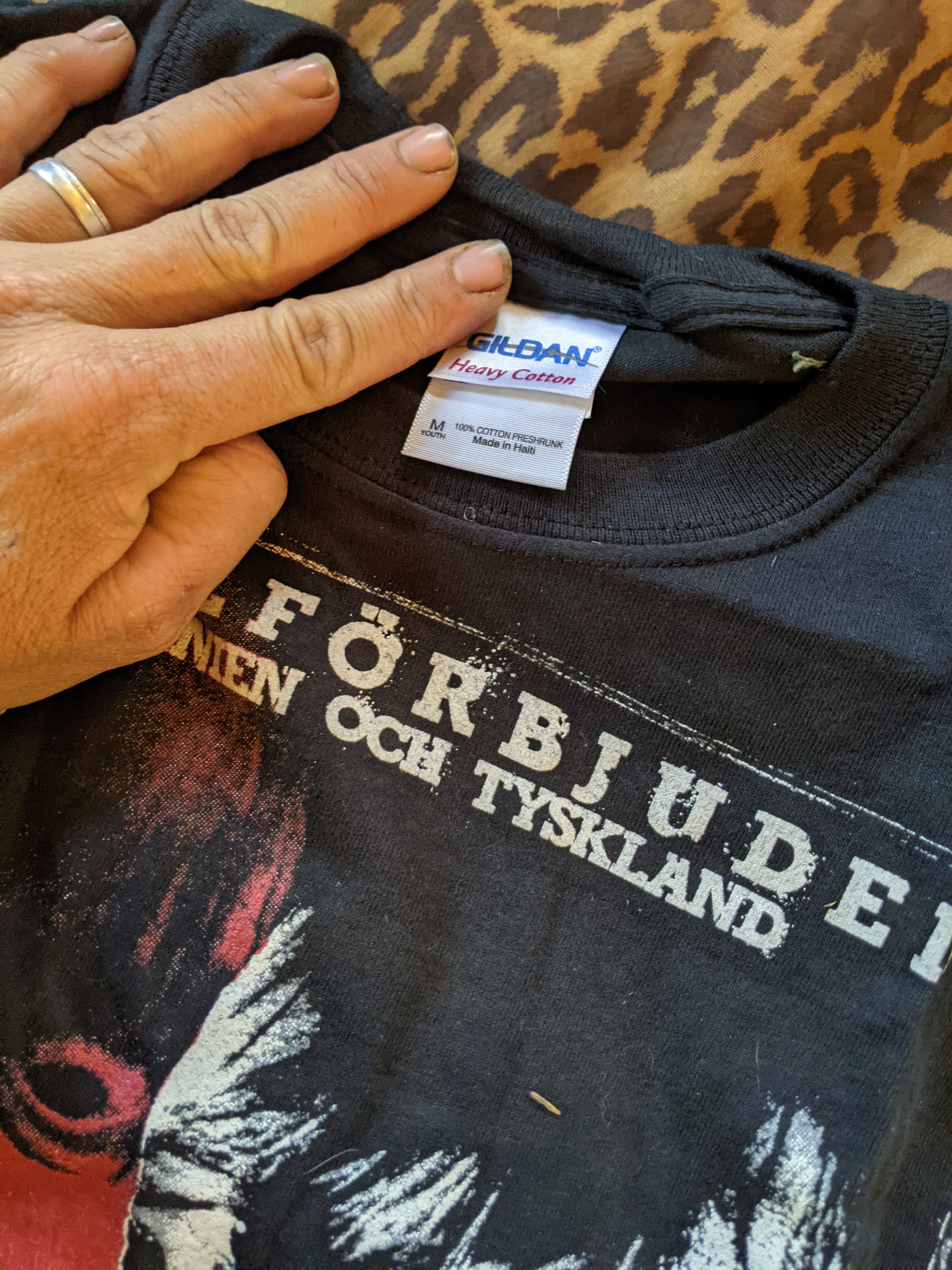 Horror movie shirt size XS