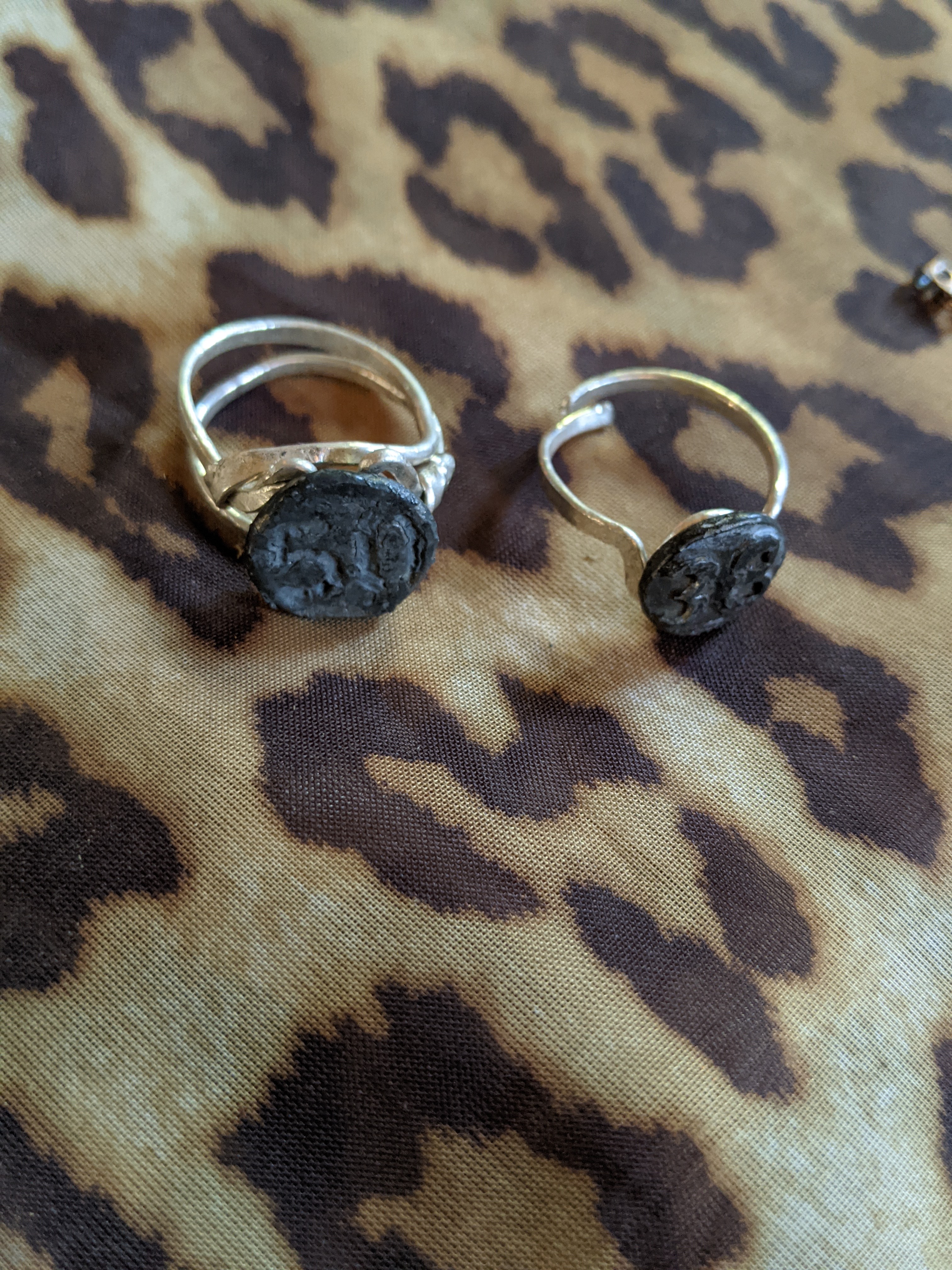 Smashed Penny ear cuff