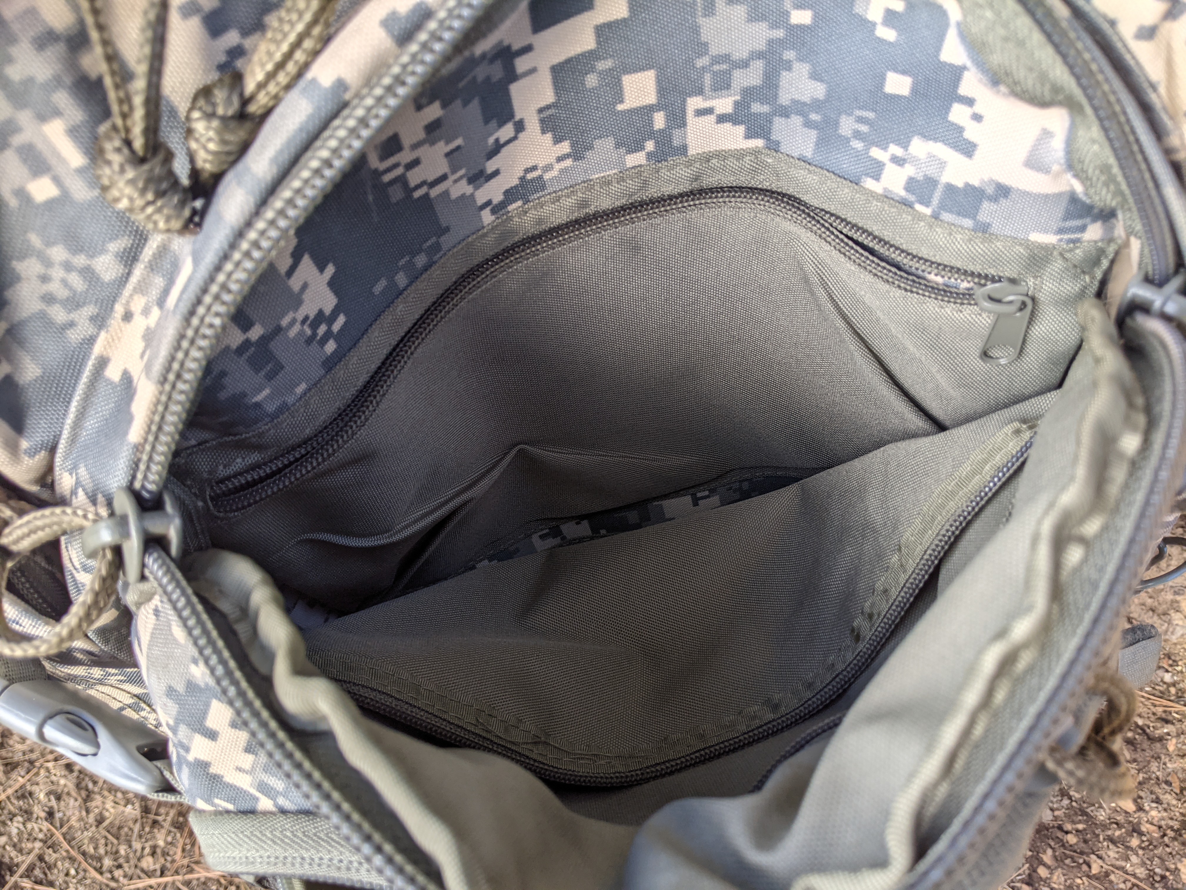 SOC Camo backpack