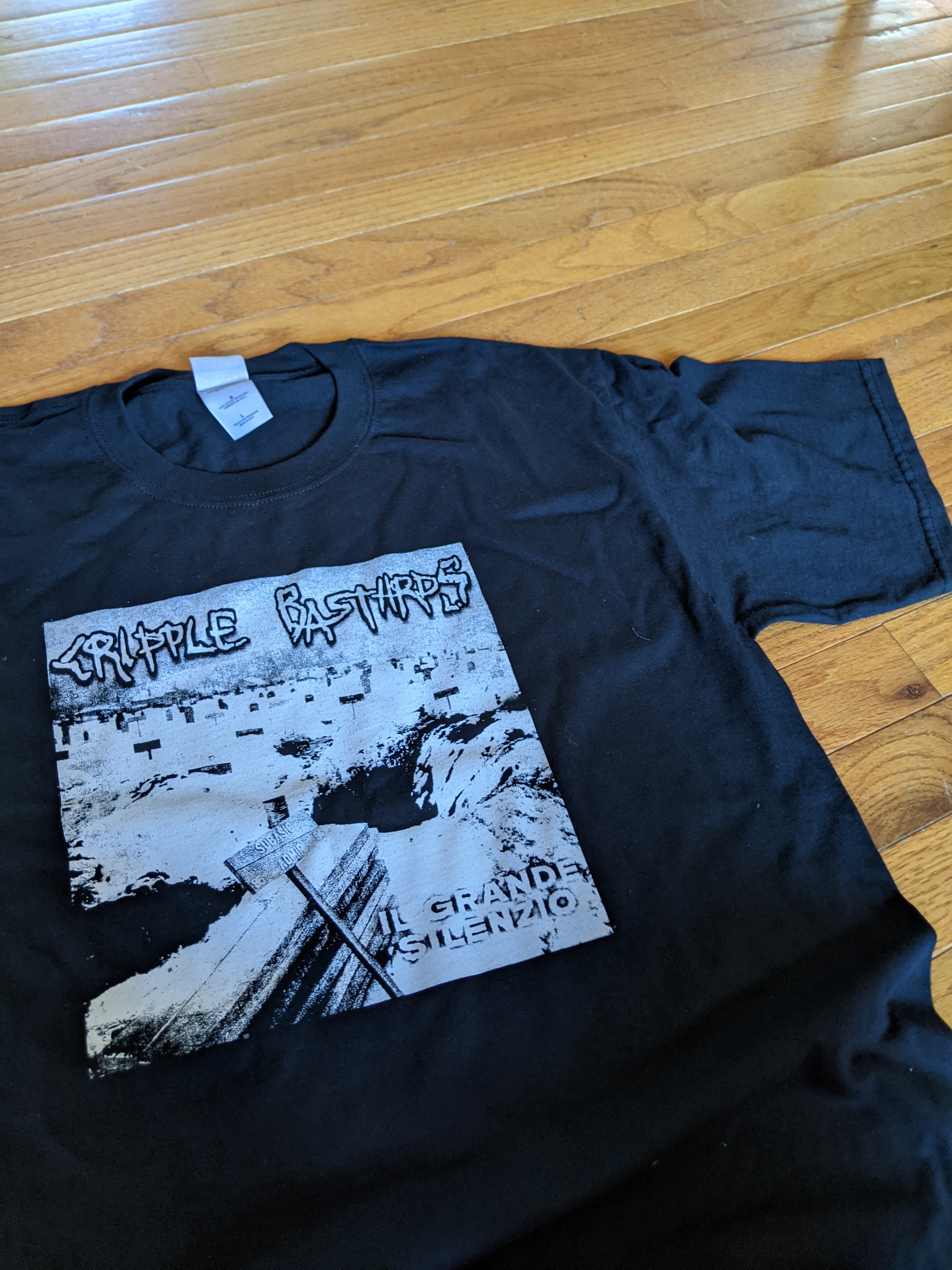Cripple Bastards T shirt size Large