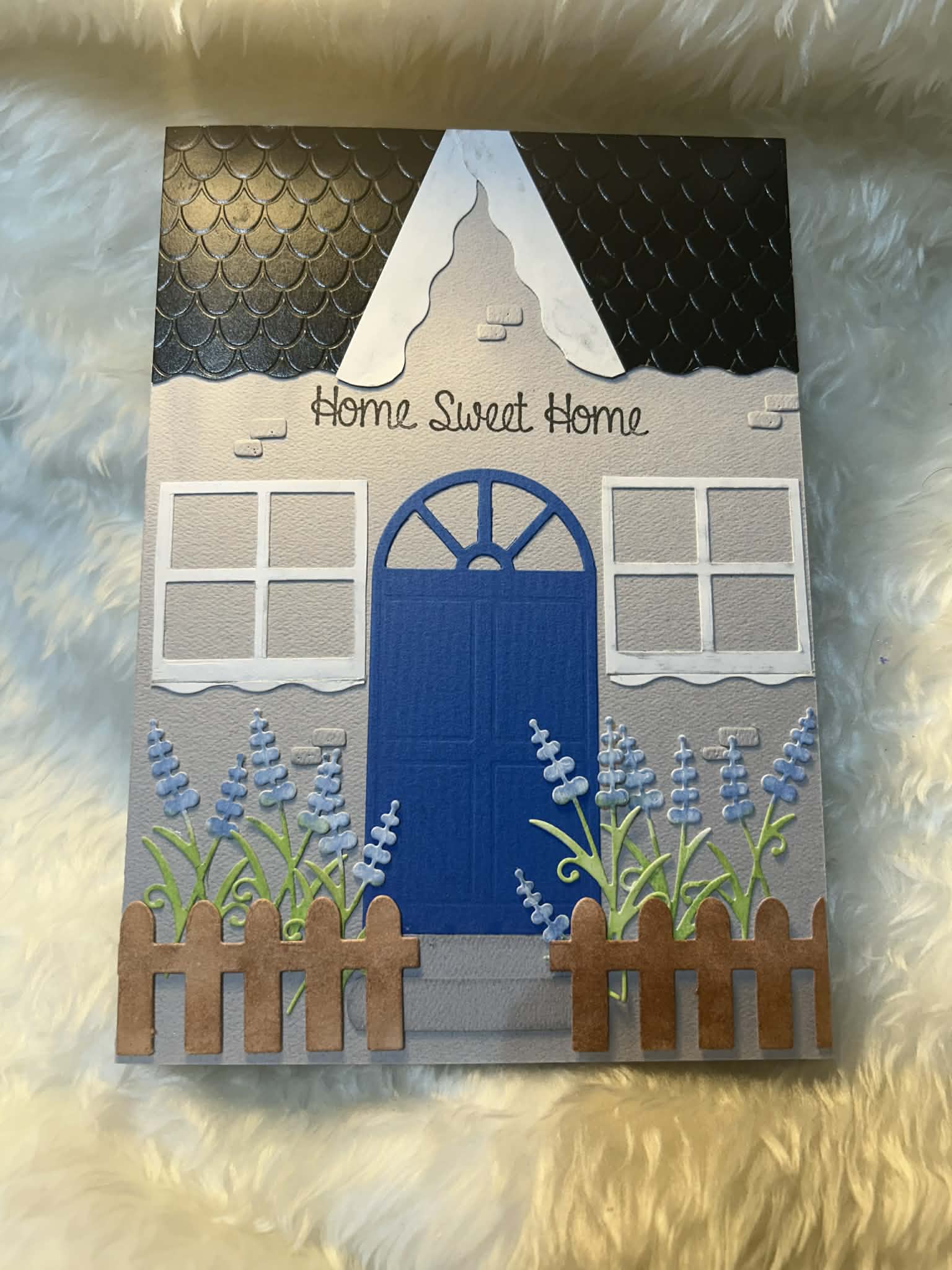Handmade New Home Card