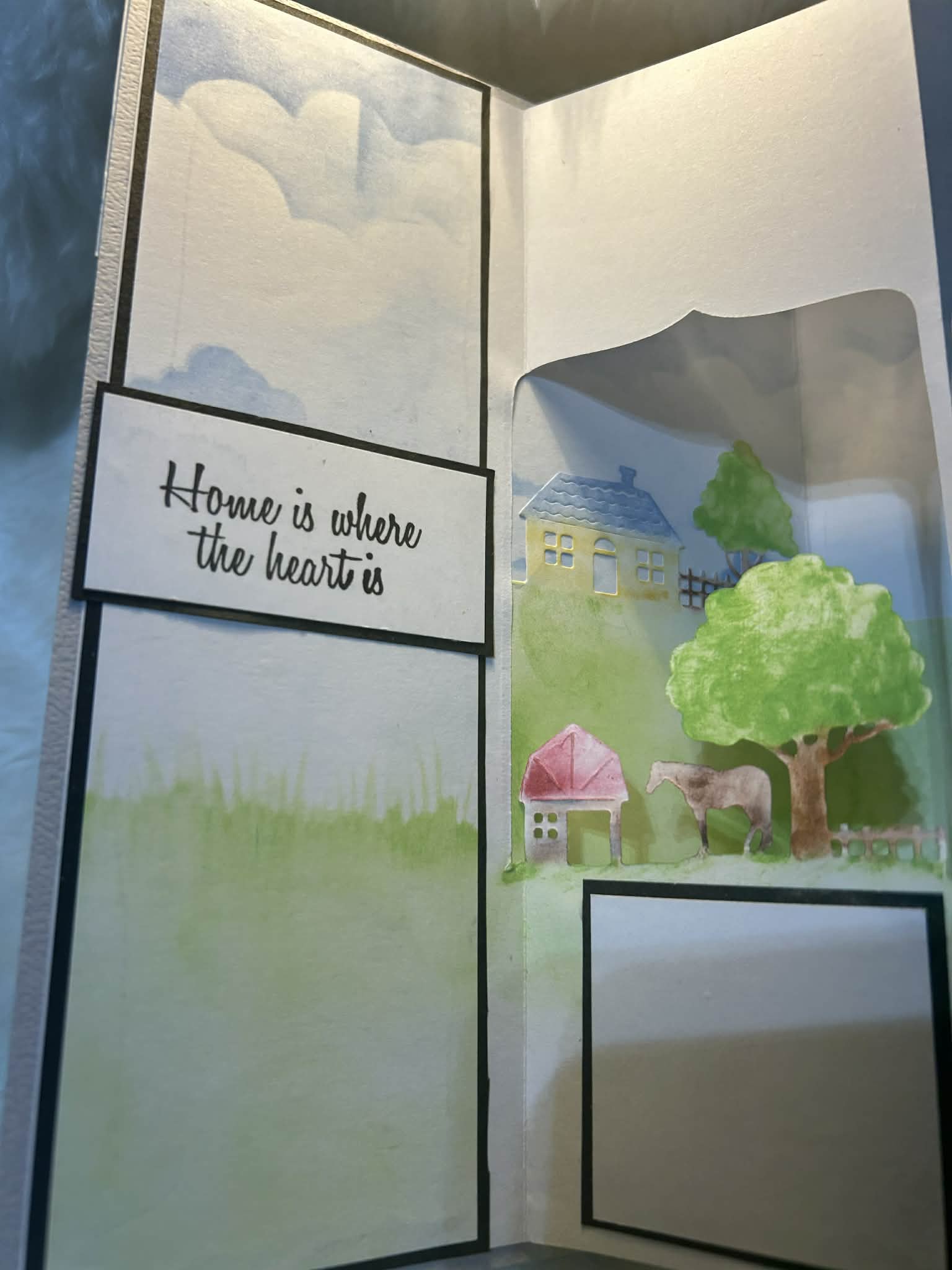 Handmade New Home Card