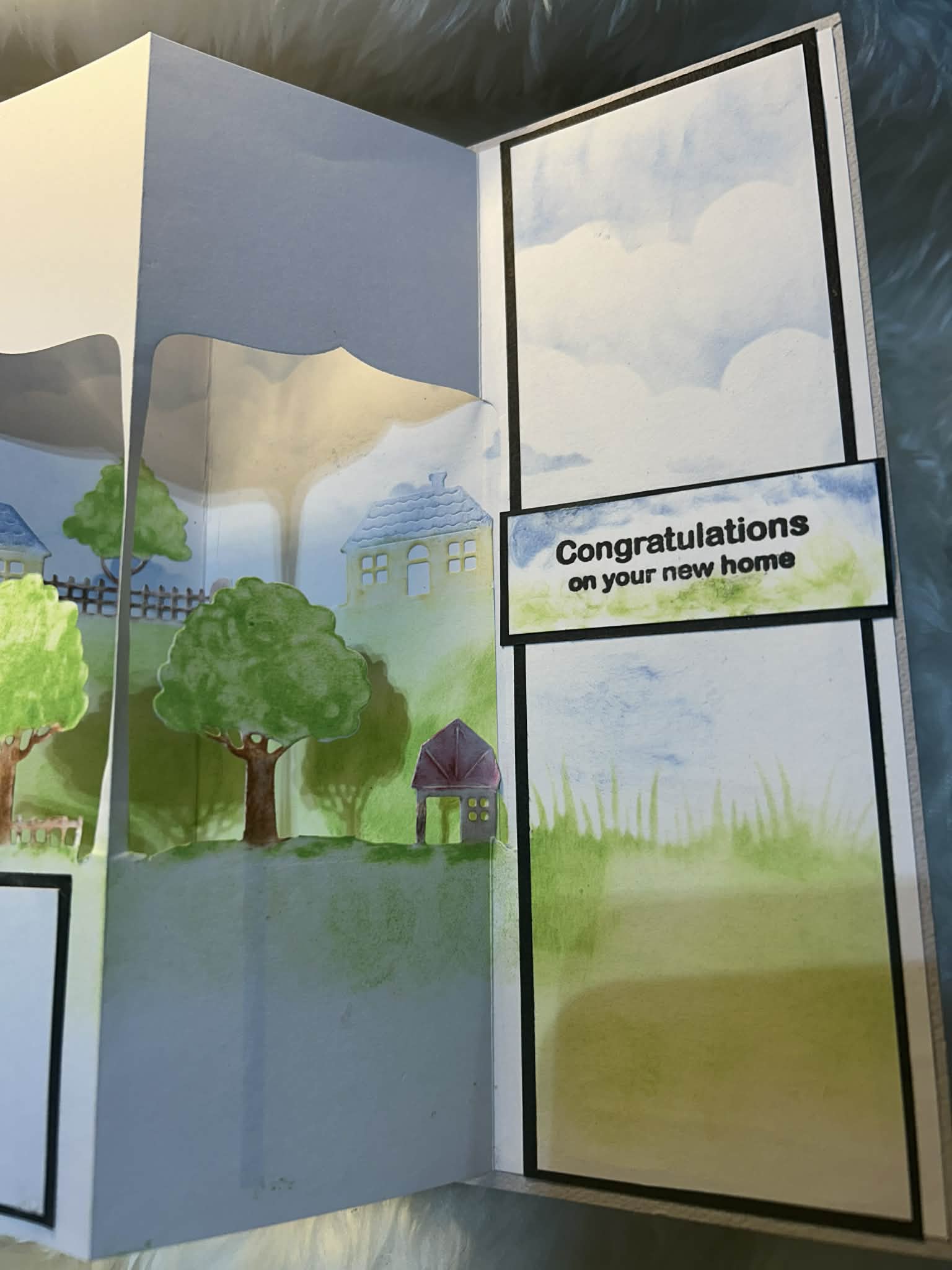Handmade New Home Card