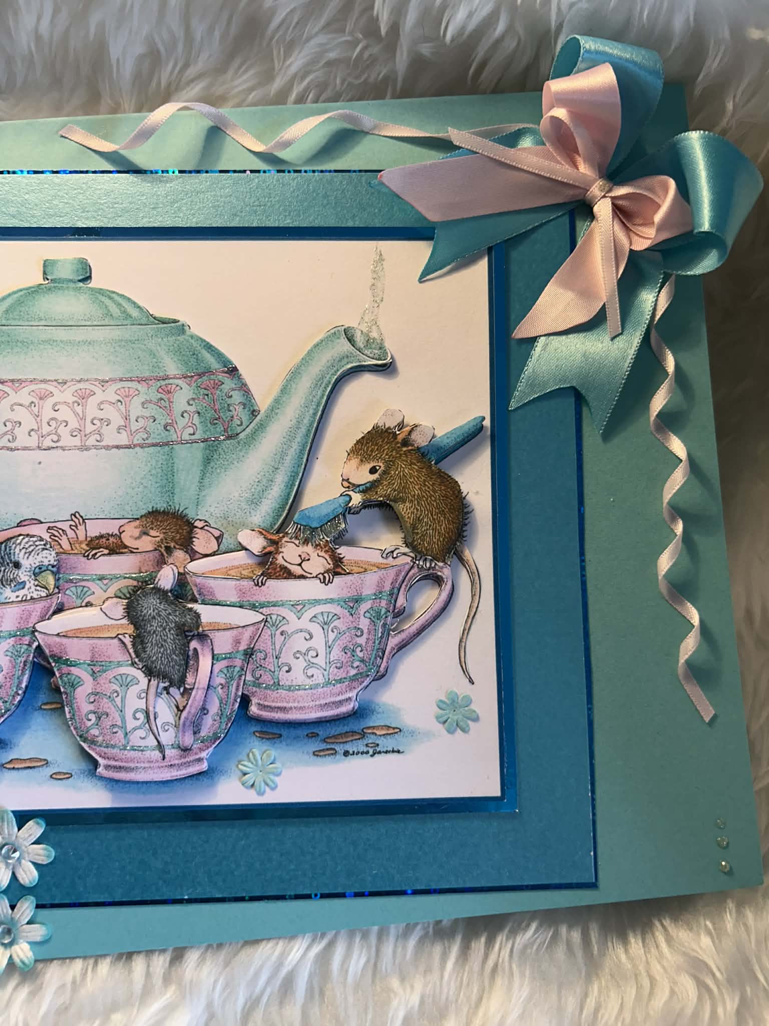 Handmade Personalised Large Birthday Card Boxed