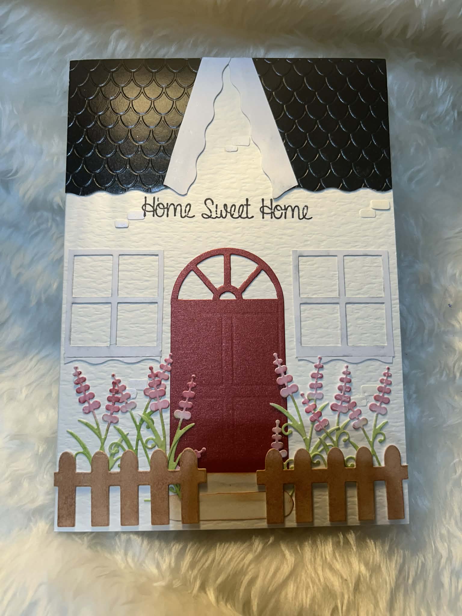 Handmade New Home Card