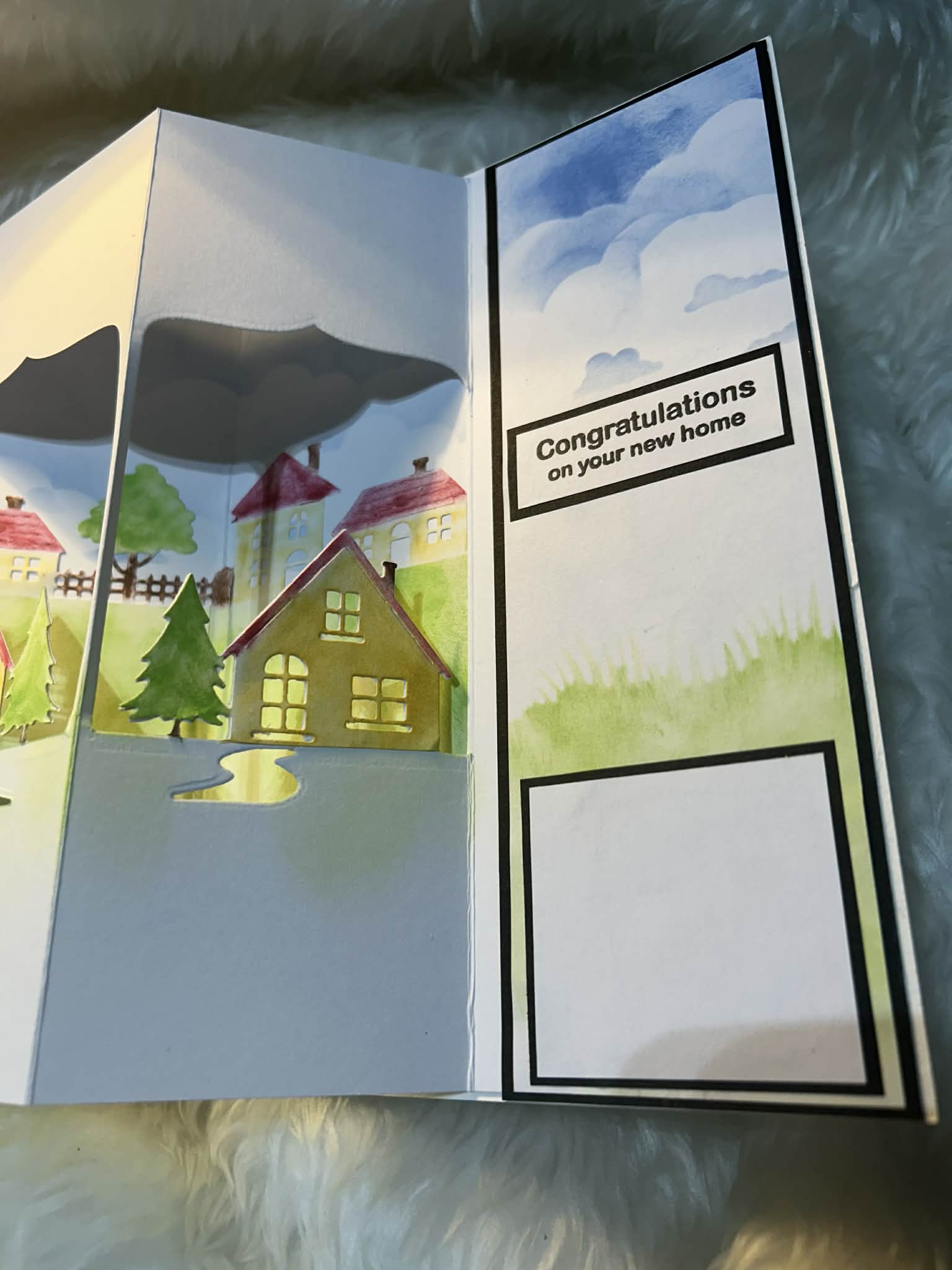 Handmade New Home Card