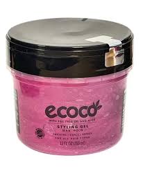 Eco: Styling Gel - Pink Max Hold 12oz Jar