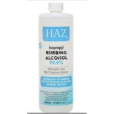 HAZ: RUBBING ALCOHOL 99.9% 500ML
