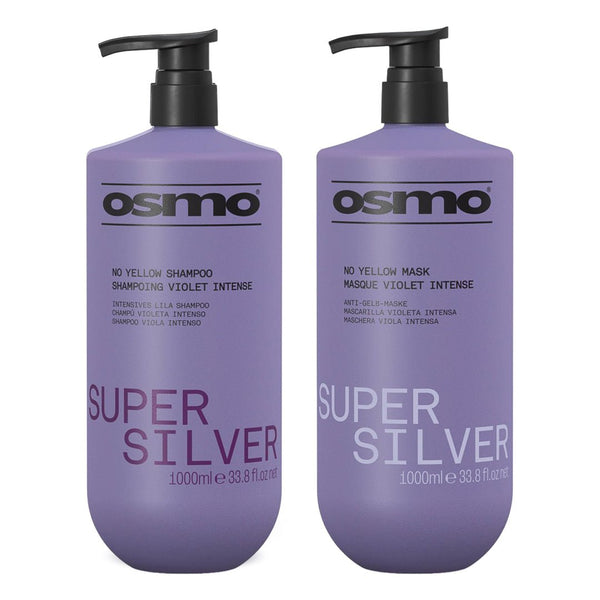 Osmo Super Silver No Yellow Shampoo + Mask 1000ml