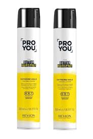 Revlon Pro You Setter Hairspray Medium 500ml+Setter Hairspray Strong