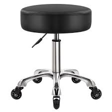 Salon Fit Trinity Gas Lift Stool Black