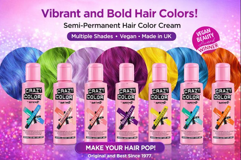 Renbow Crazy Color Semi Permanent Hair Colour 100ml