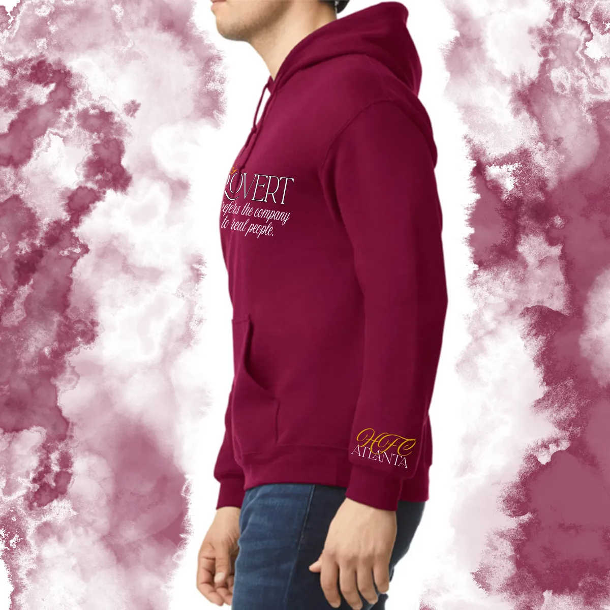Booktrovert: Adult Hoodie (Gildan)