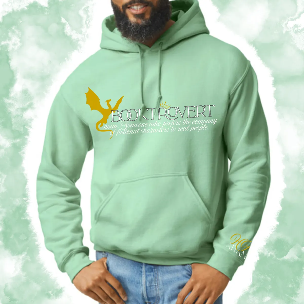 Booktrovert: Adult Hoodie (Gildan)
