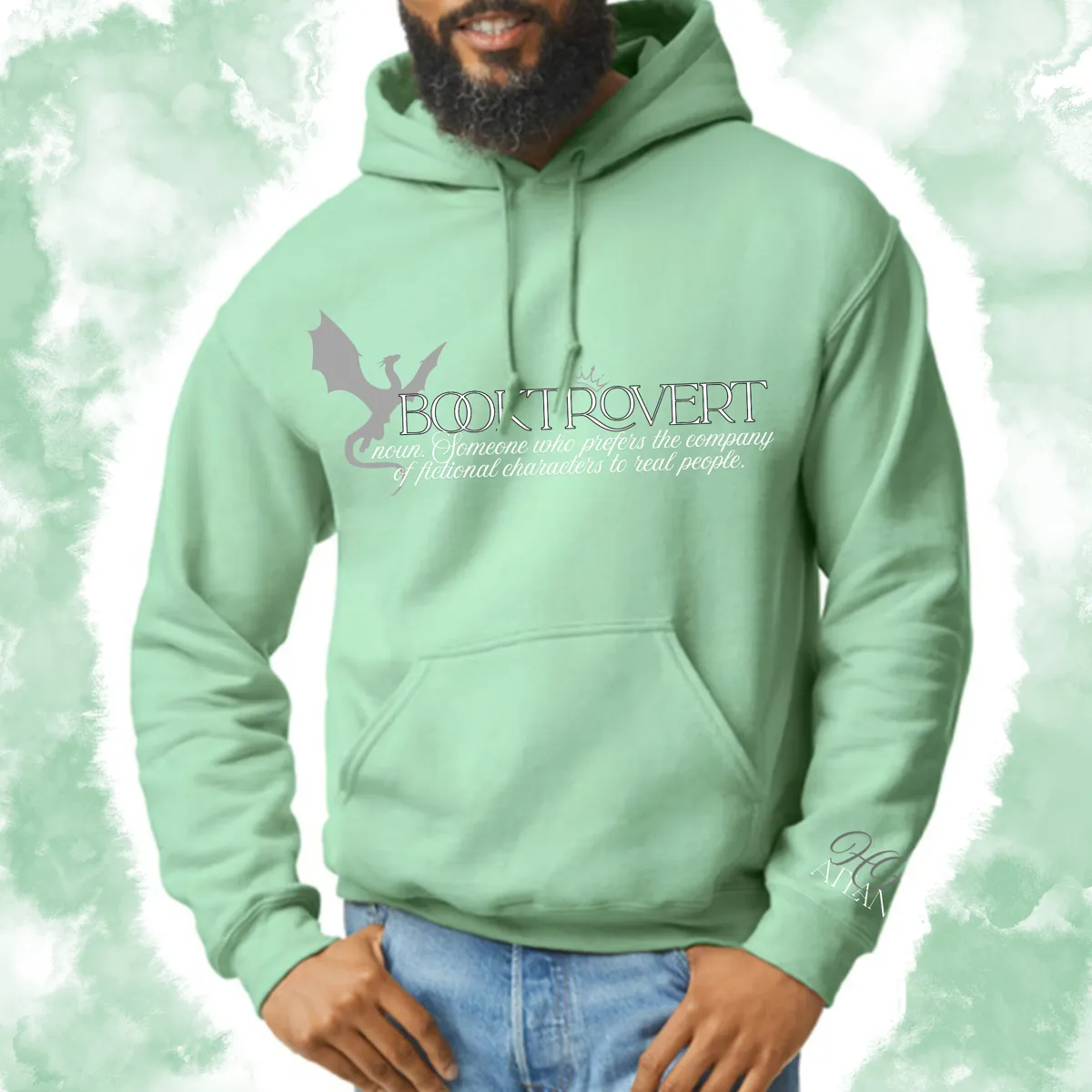Booktrovert: Adult Hoodie (Gildan)
