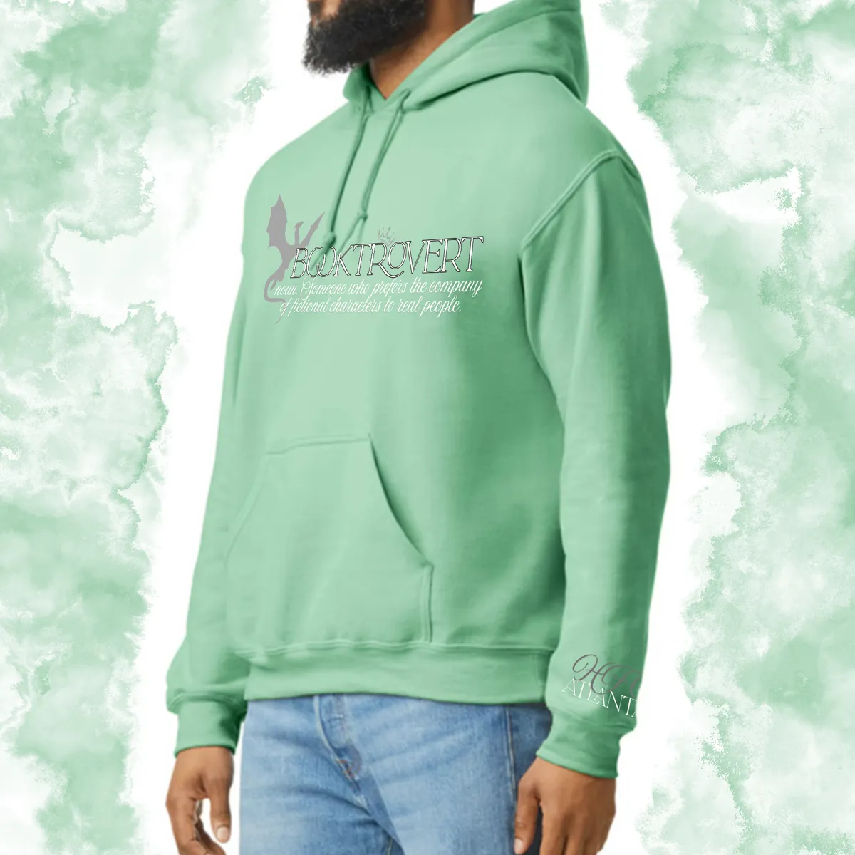 Booktrovert: Adult Hoodie (Gildan)