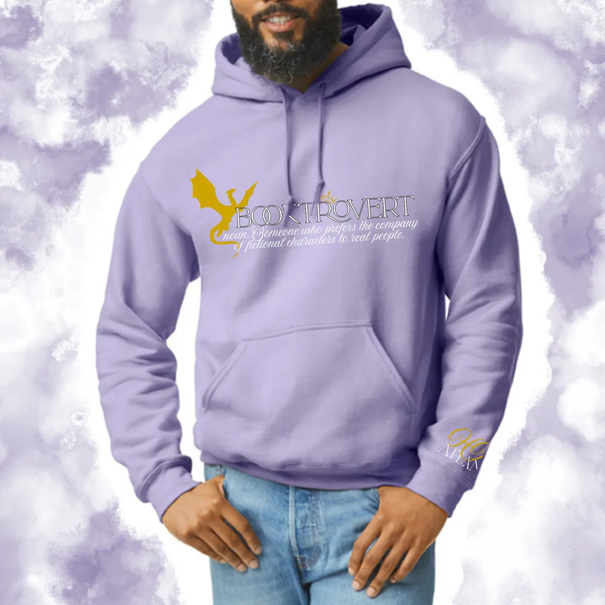 Booktrovert: Adult Hoodie (Gildan)