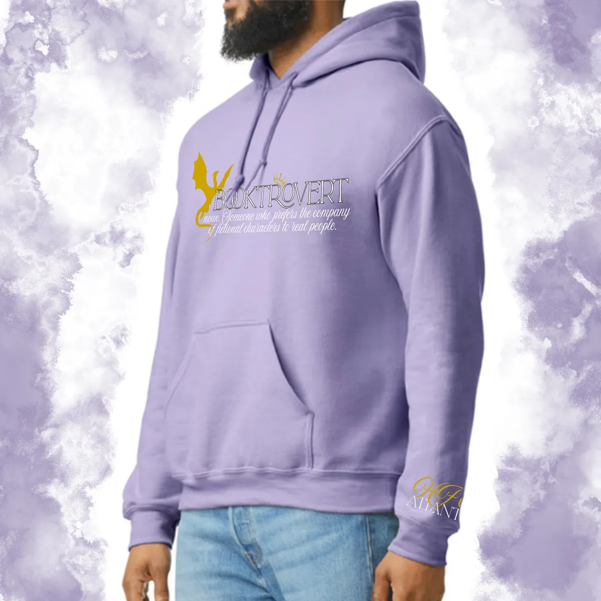 Booktrovert: Adult Hoodie (Gildan)