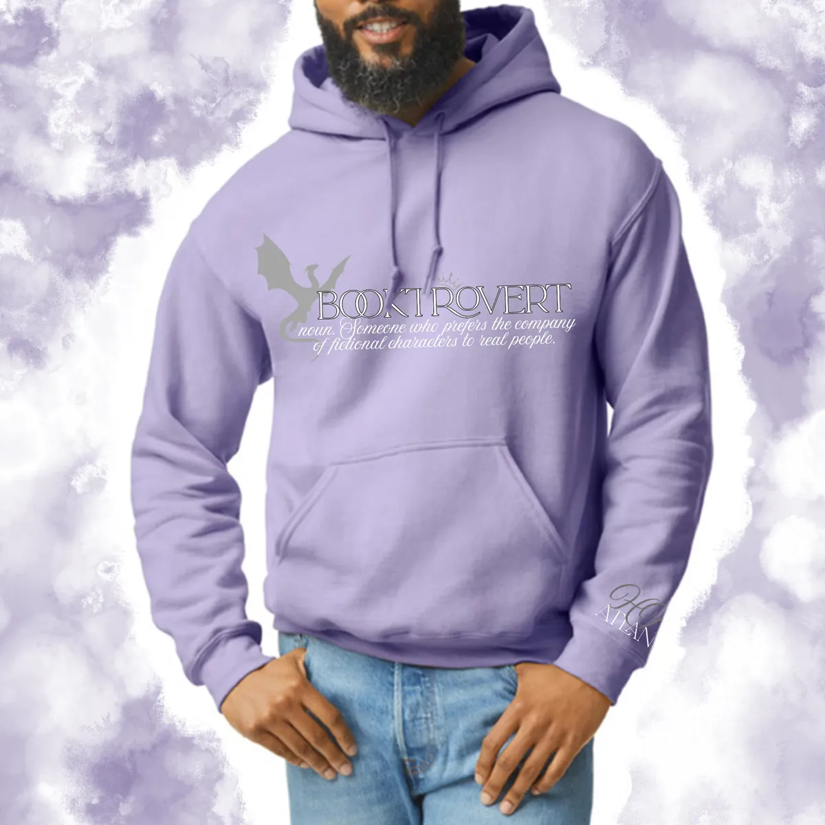 Booktrovert: Adult Hoodie (Gildan)