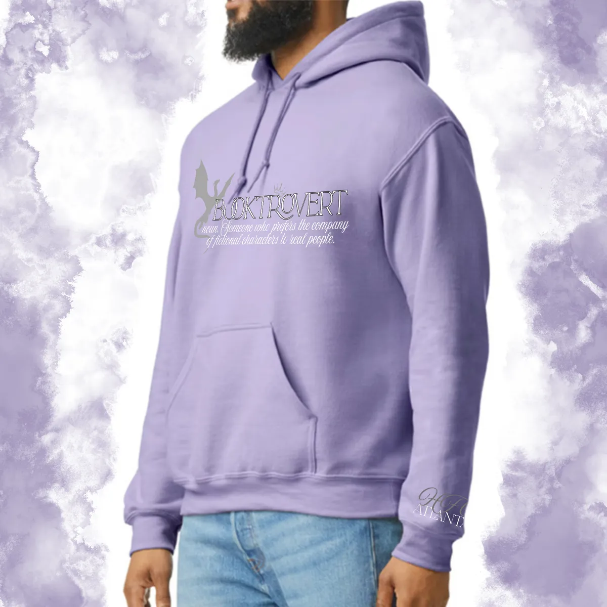 Booktrovert: Adult Hoodie (Gildan)
