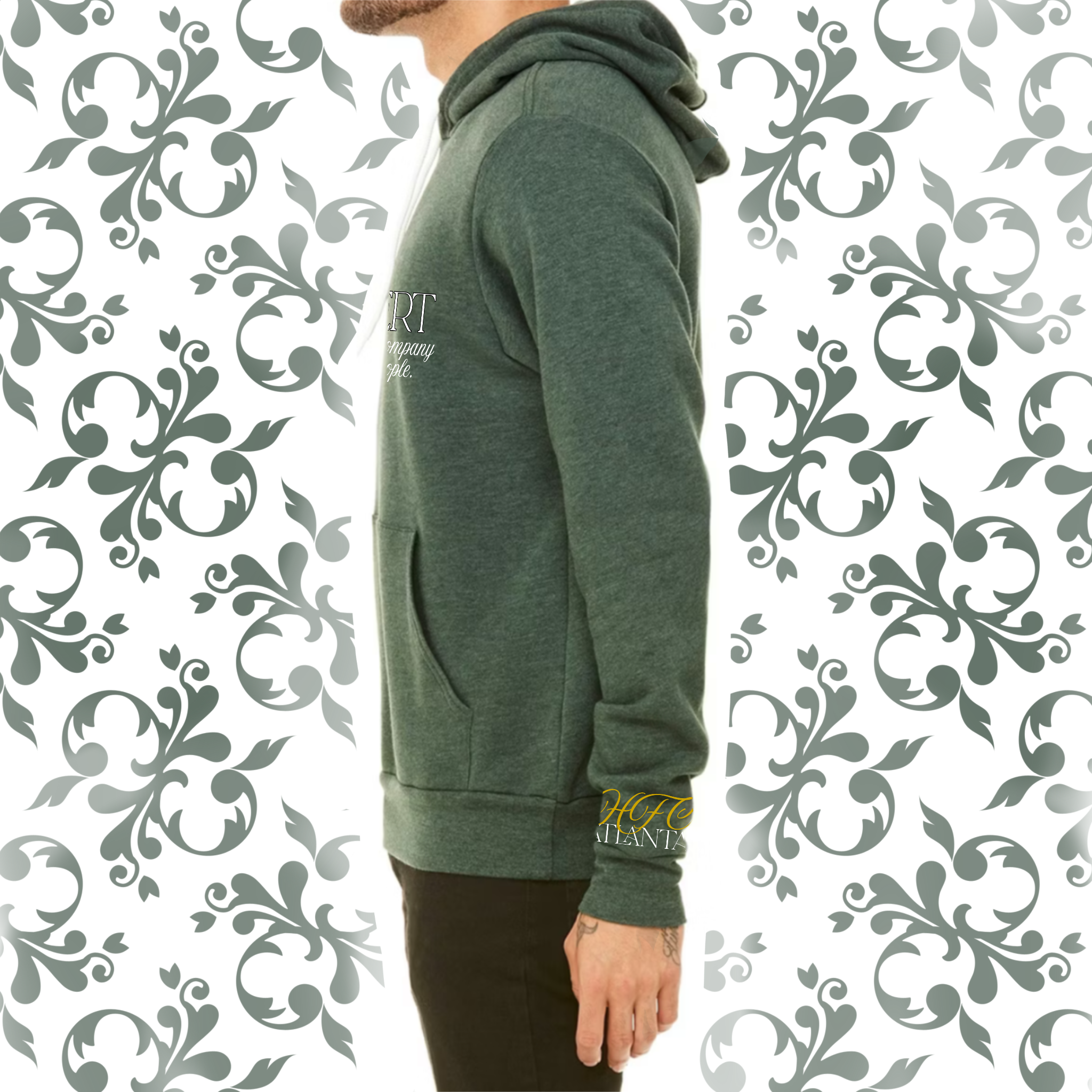 Booktrovert: Adult Hoodie (Bella+Canvas)