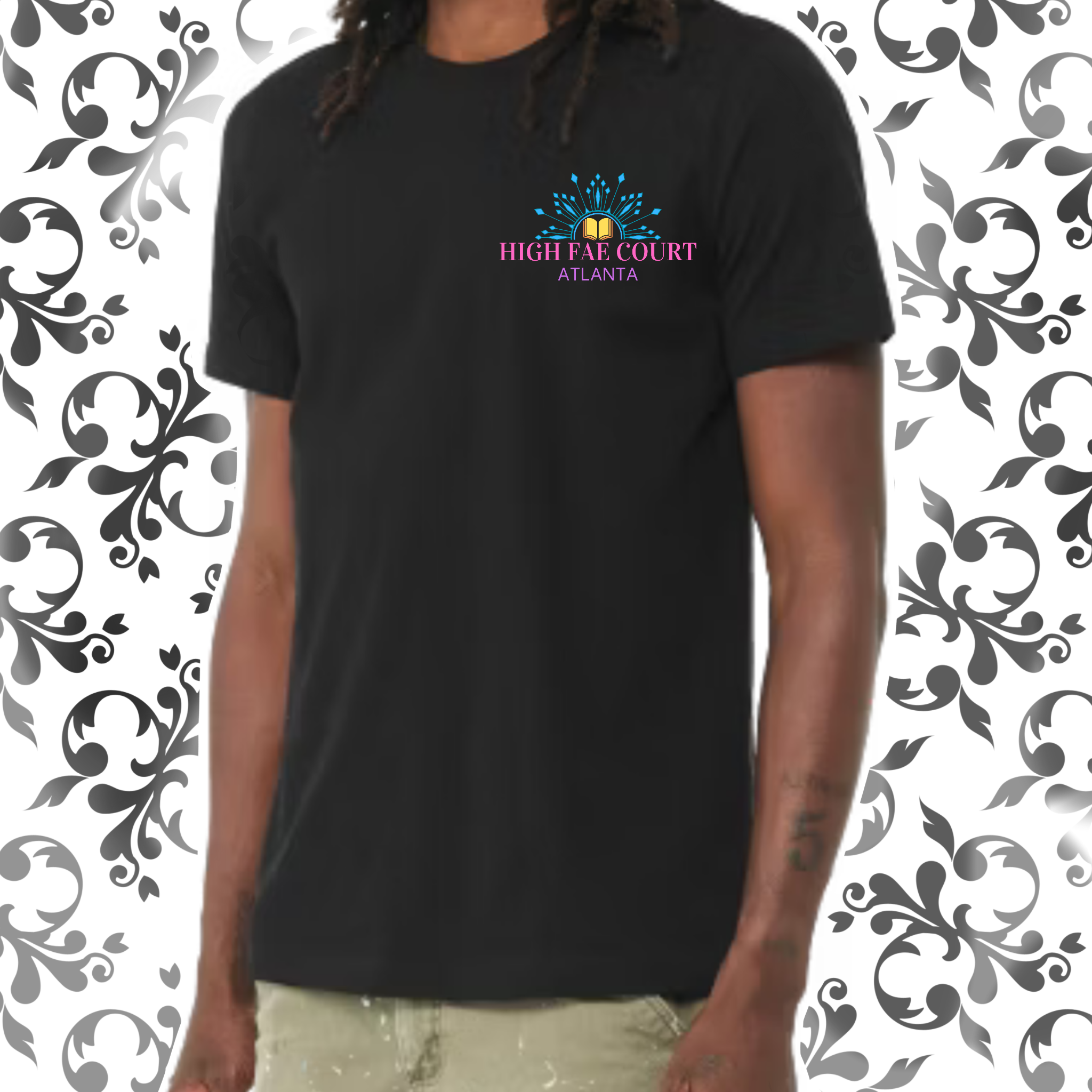 Crown & Sword, Glitter & Glow : Adult TShirt (Bella+Canvas)