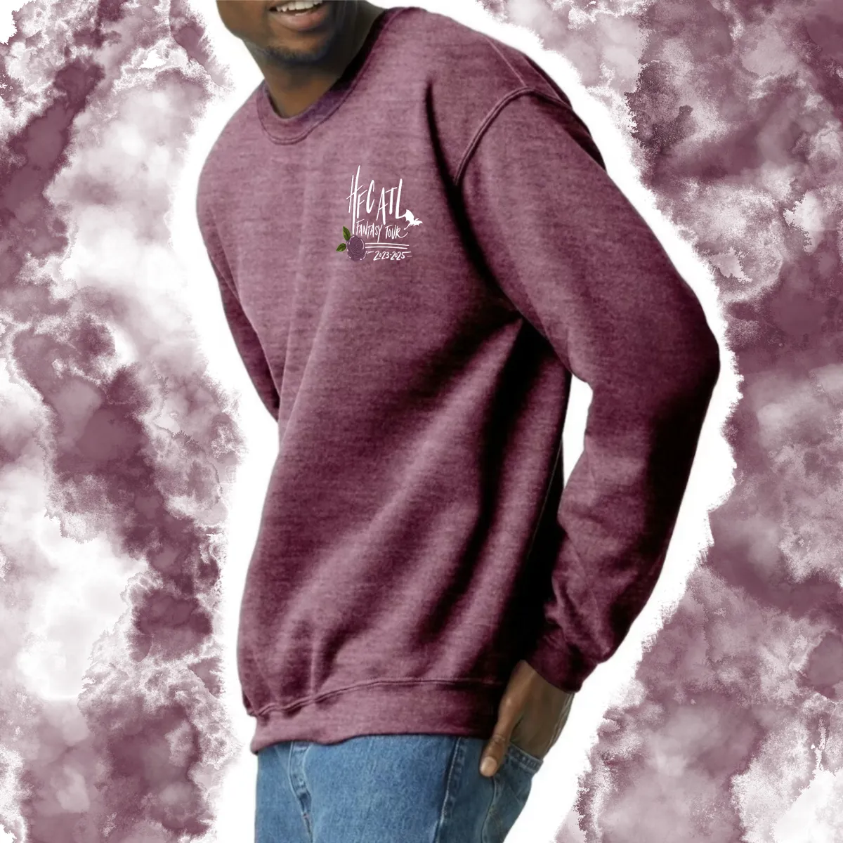 Fantasy Tour v2: Adult Crewneck (Gildan)
