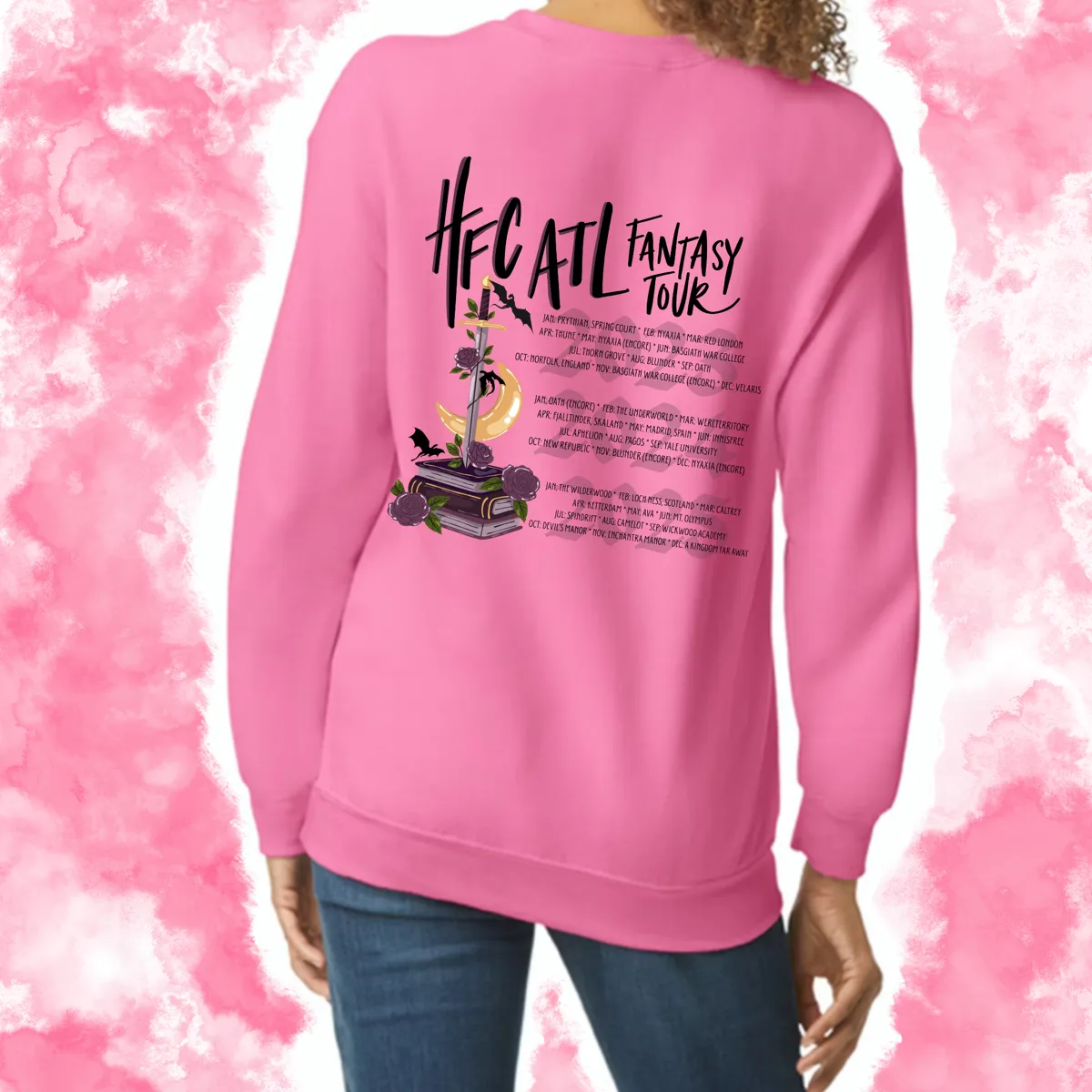 Fantasy Tour v2: Adult Crewneck (Gildan)