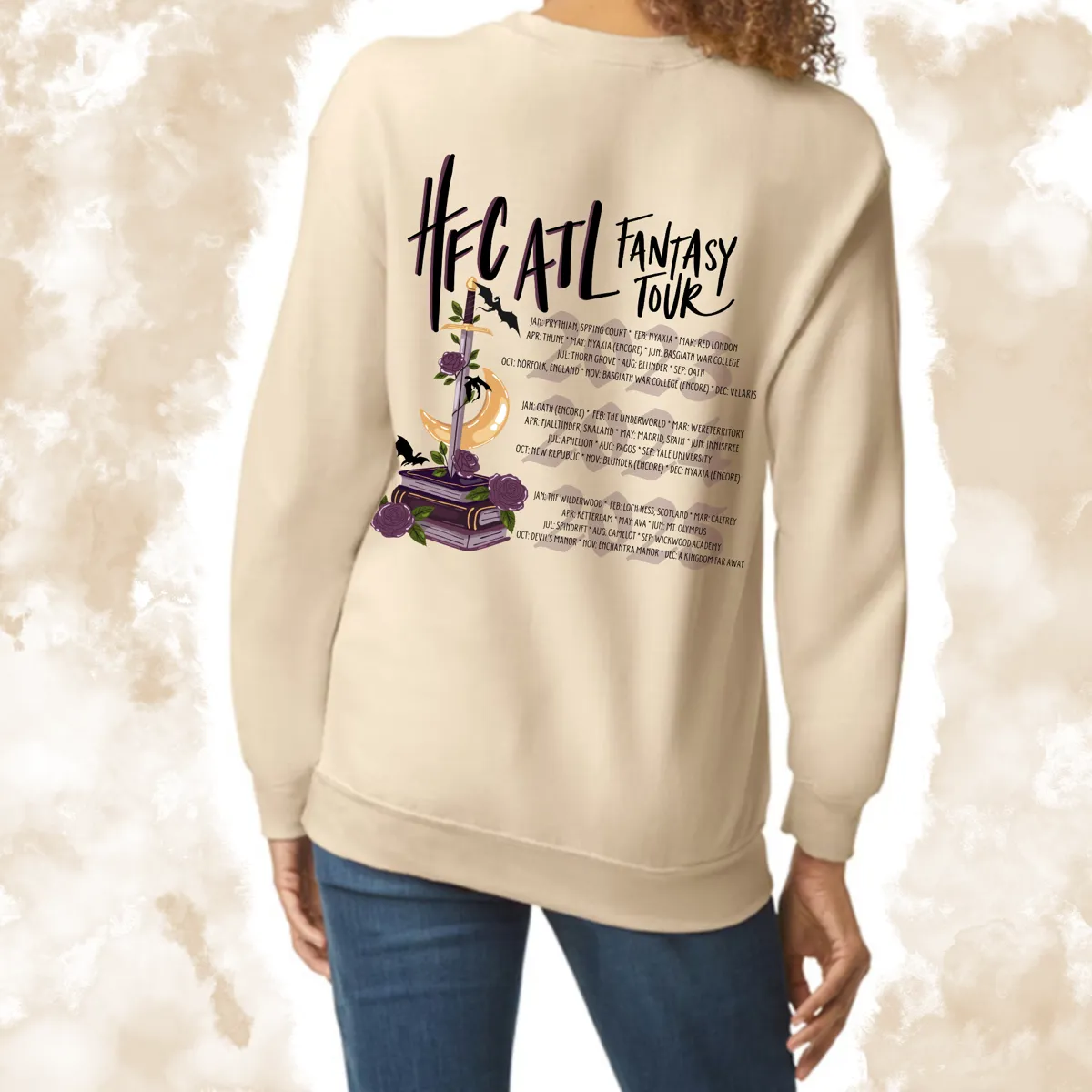 Fantasy Tour v2: Adult Crewneck (Gildan)