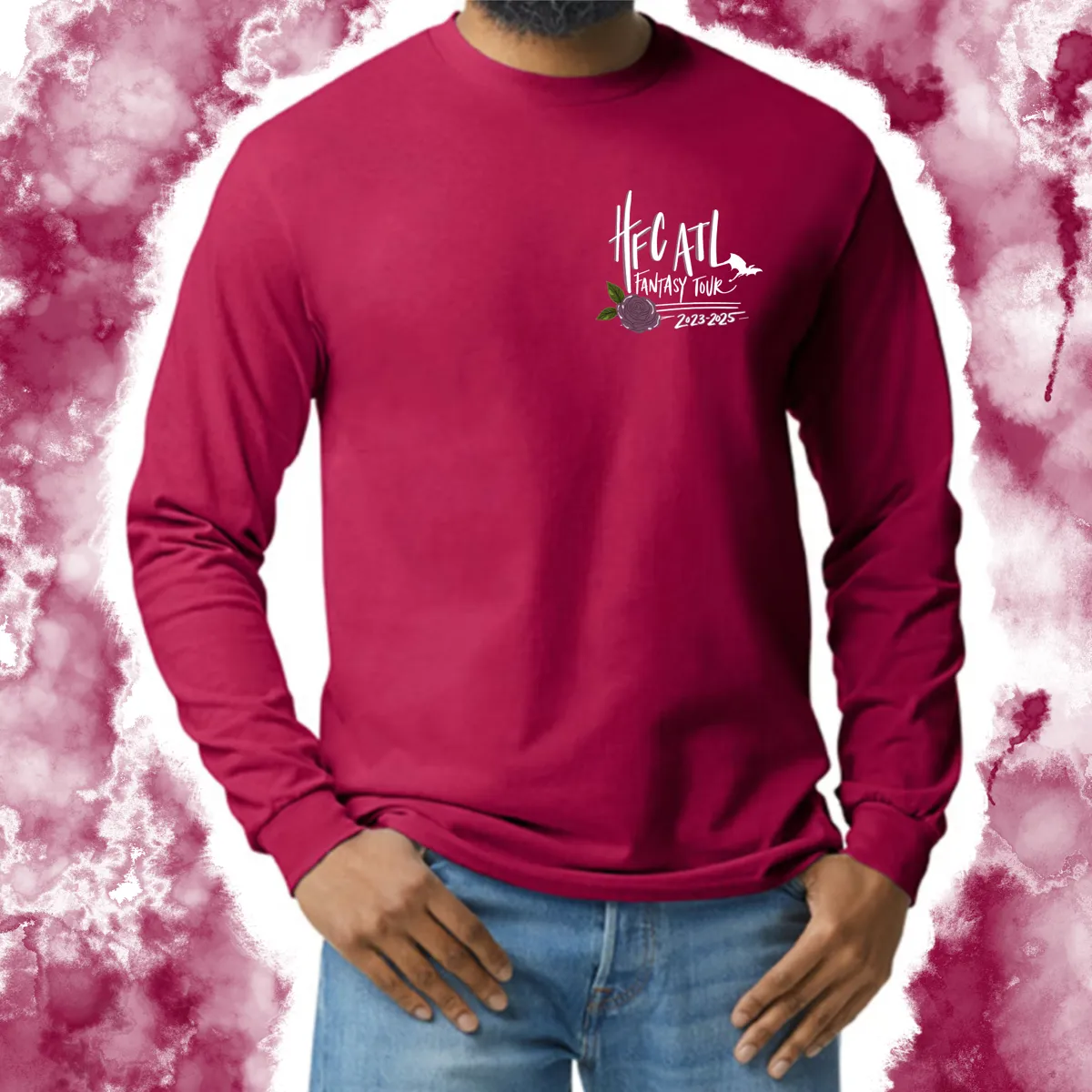 Fantasy Tour v2: Adult Long Sleeve TShirt (Gildan)