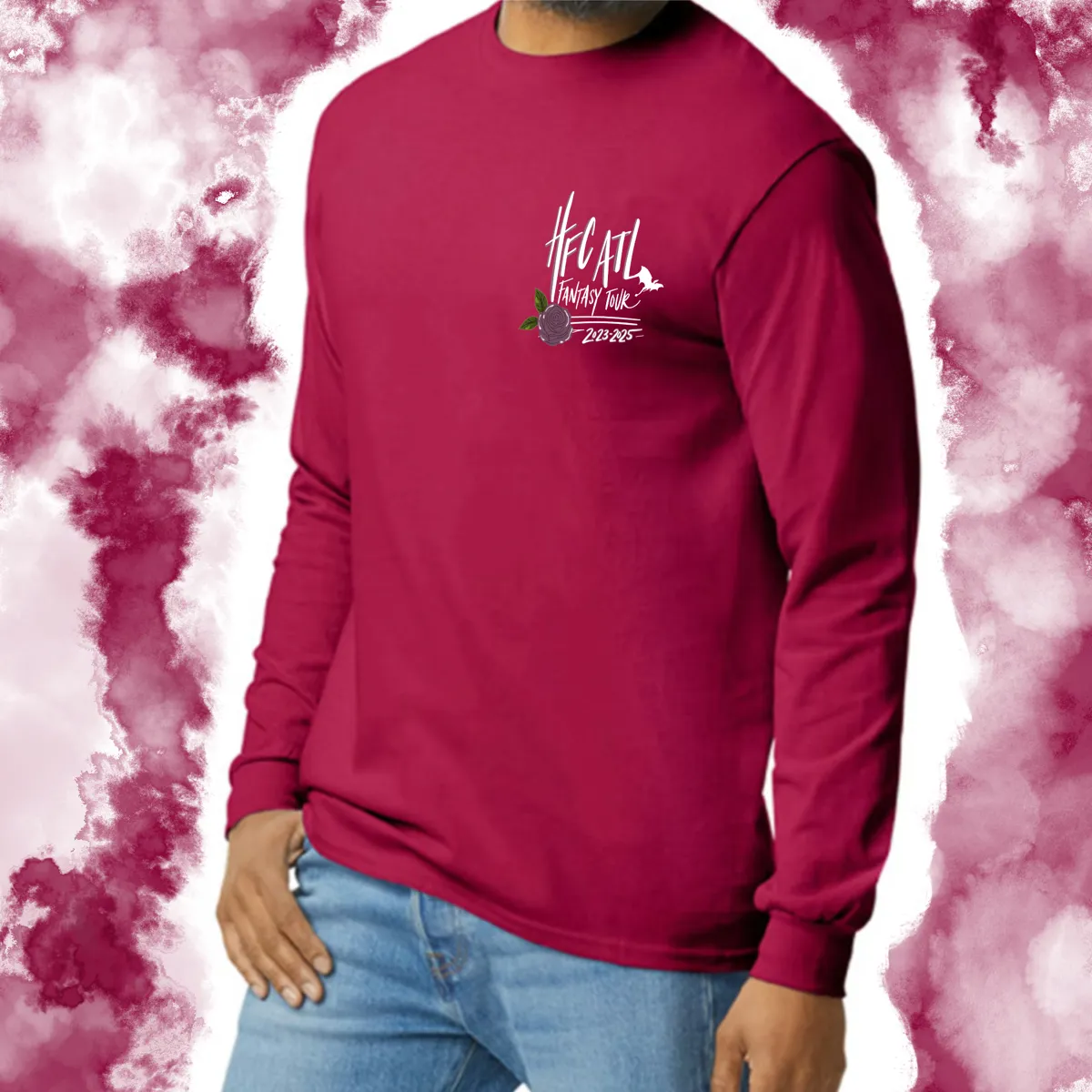 Fantasy Tour v2: Adult Long Sleeve TShirt (Gildan)