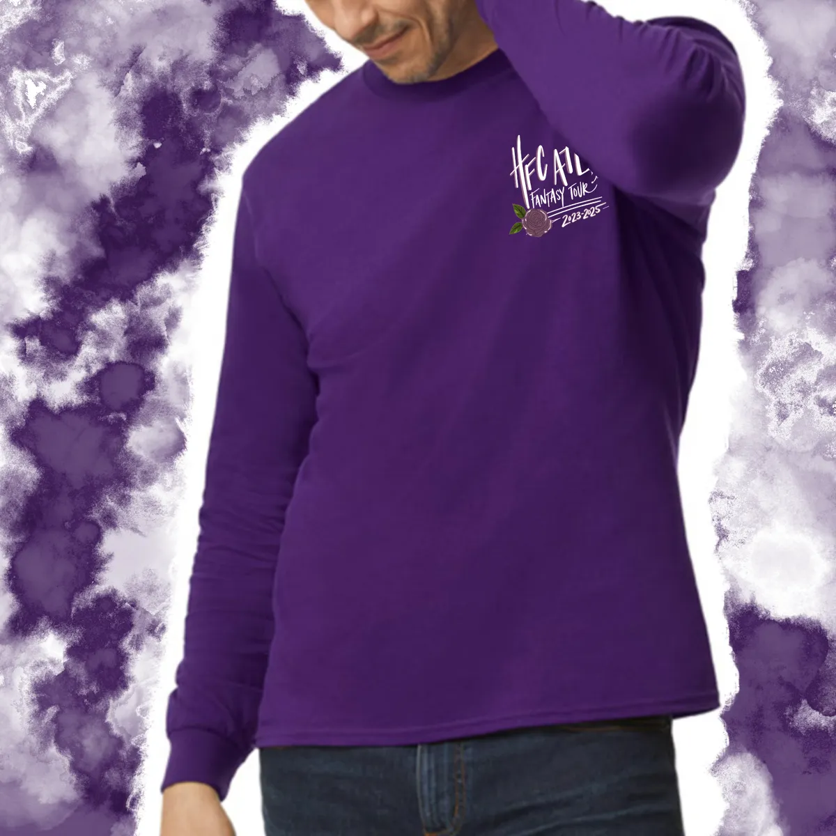 Fantasy Tour v2: Adult Long Sleeve TShirt (Gildan)