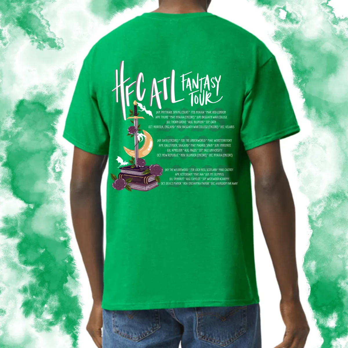 Fantasy Tour v2: Adult TShirt (Gildan)
