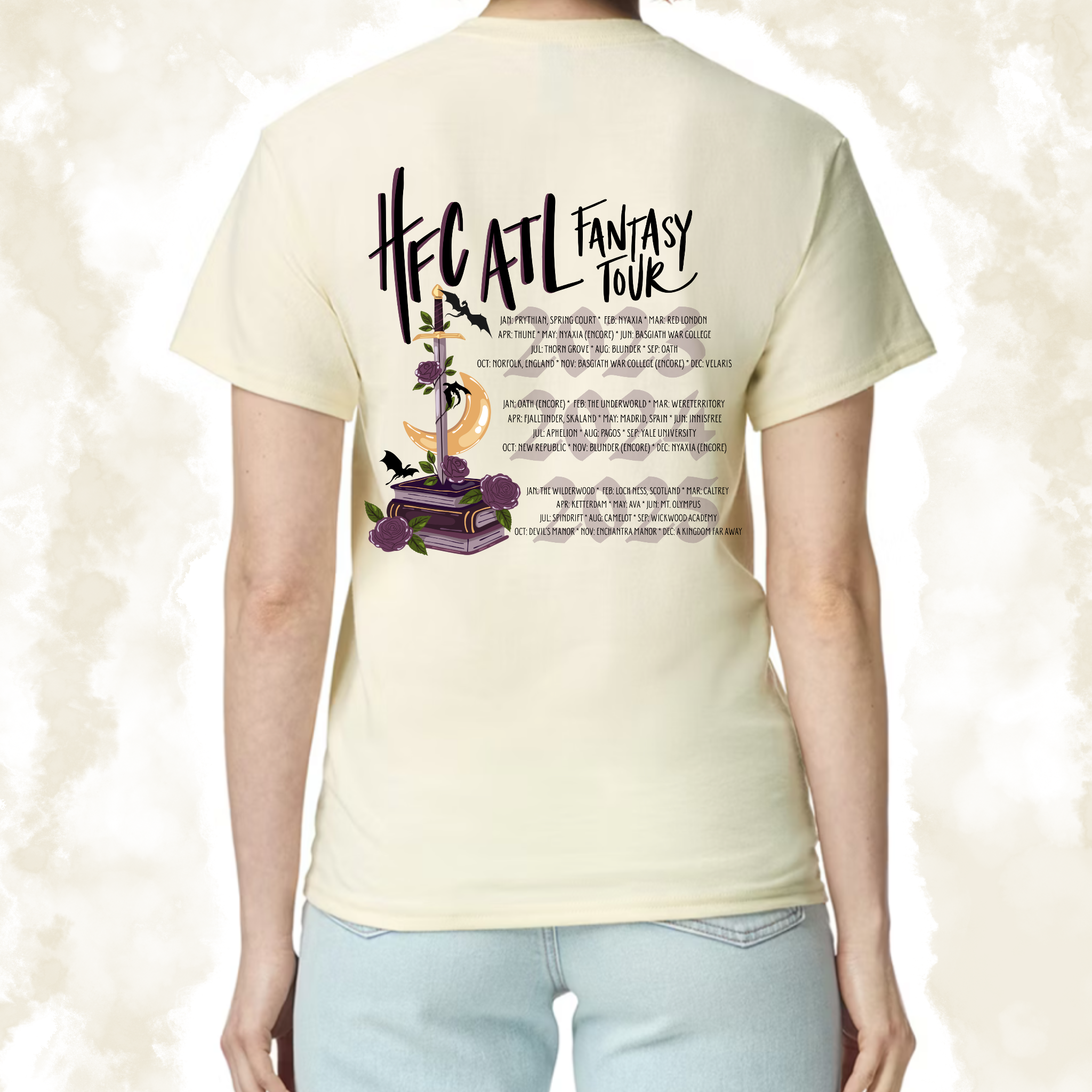 Fantasy Tour v2: Adult TShirt (Gildan)