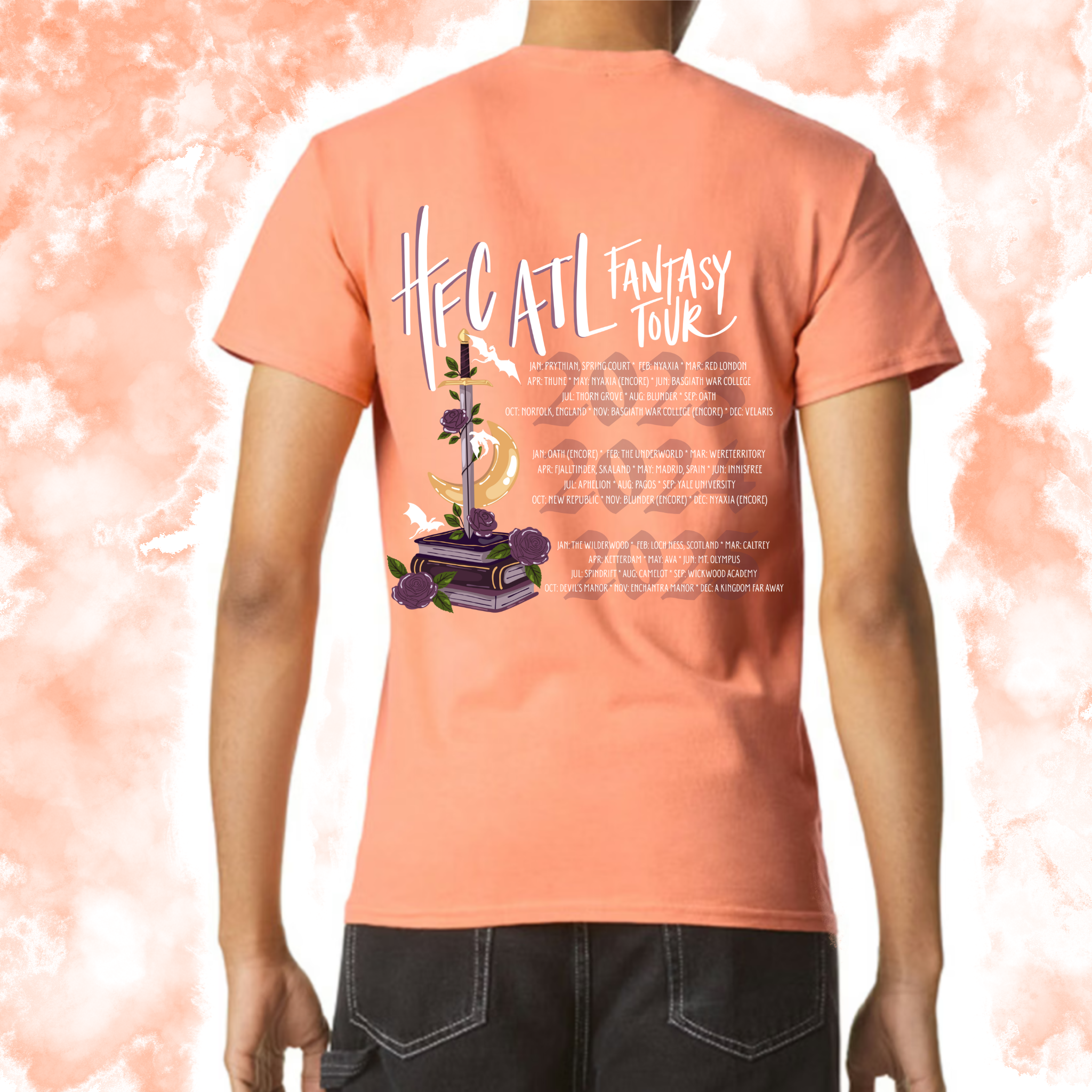 Fantasy Tour v2: Adult TShirt (Gildan)