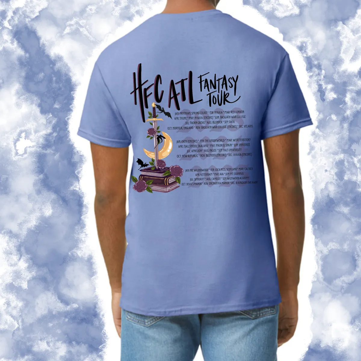 Fantasy Tour v2: Adult TShirt (Gildan)