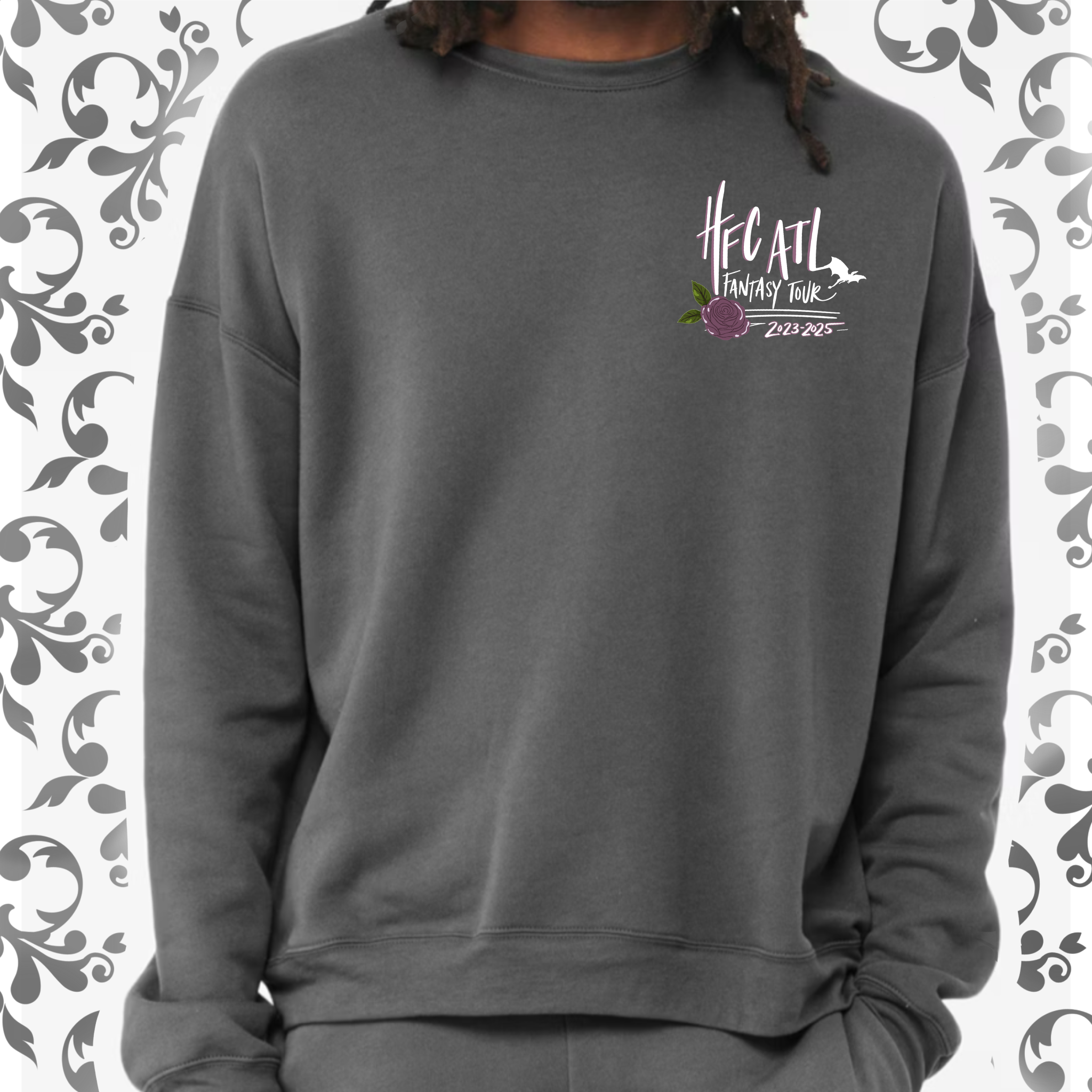 Fantasy Tour v2: Adult Crewneck (Bella+Canvas)