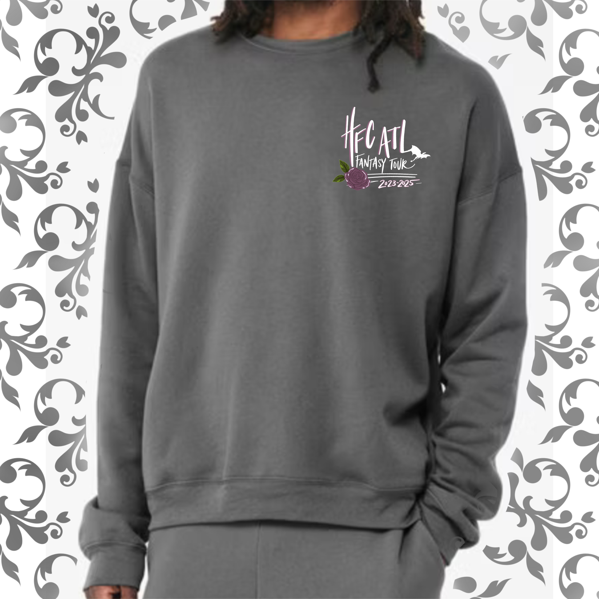 Fantasy Tour v2: Adult Crewneck (Bella+Canvas)