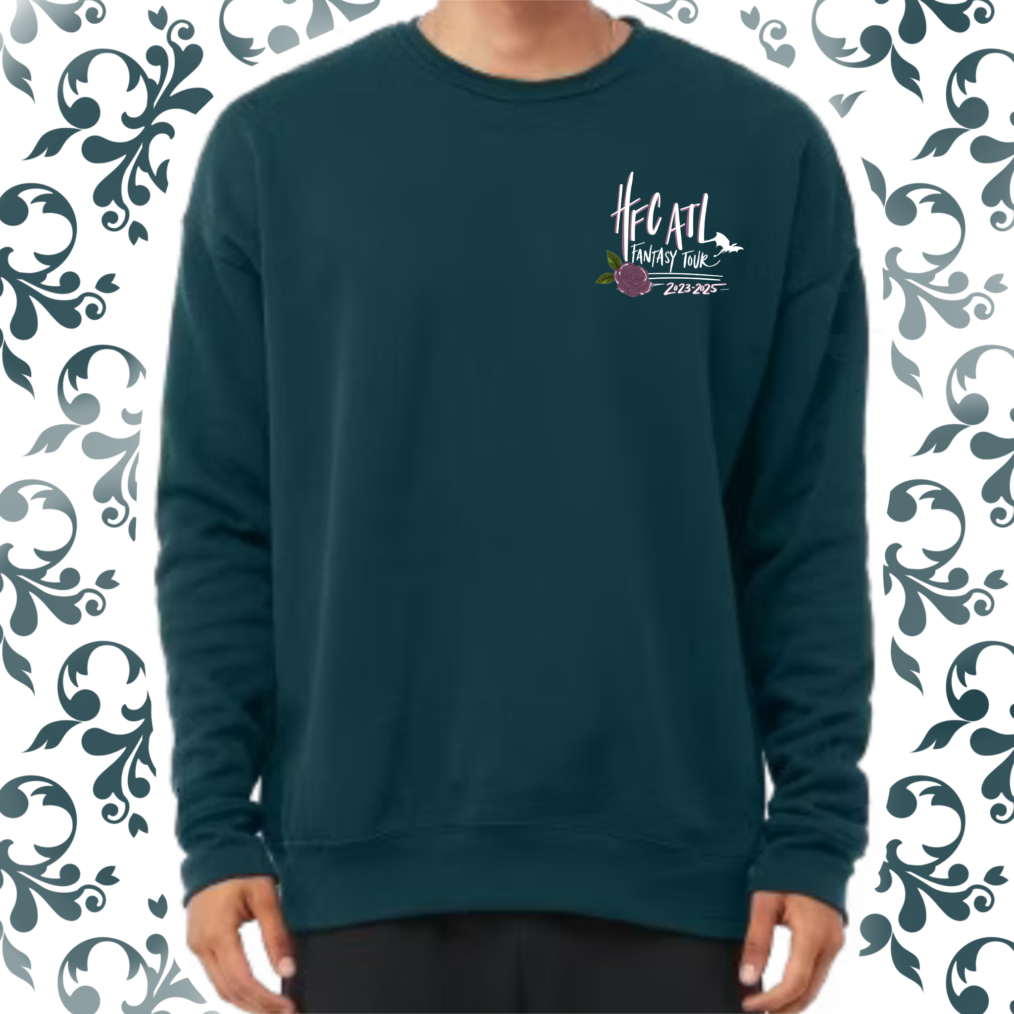 Fantasy Tour v2: Adult Crewneck (Bella+Canvas)