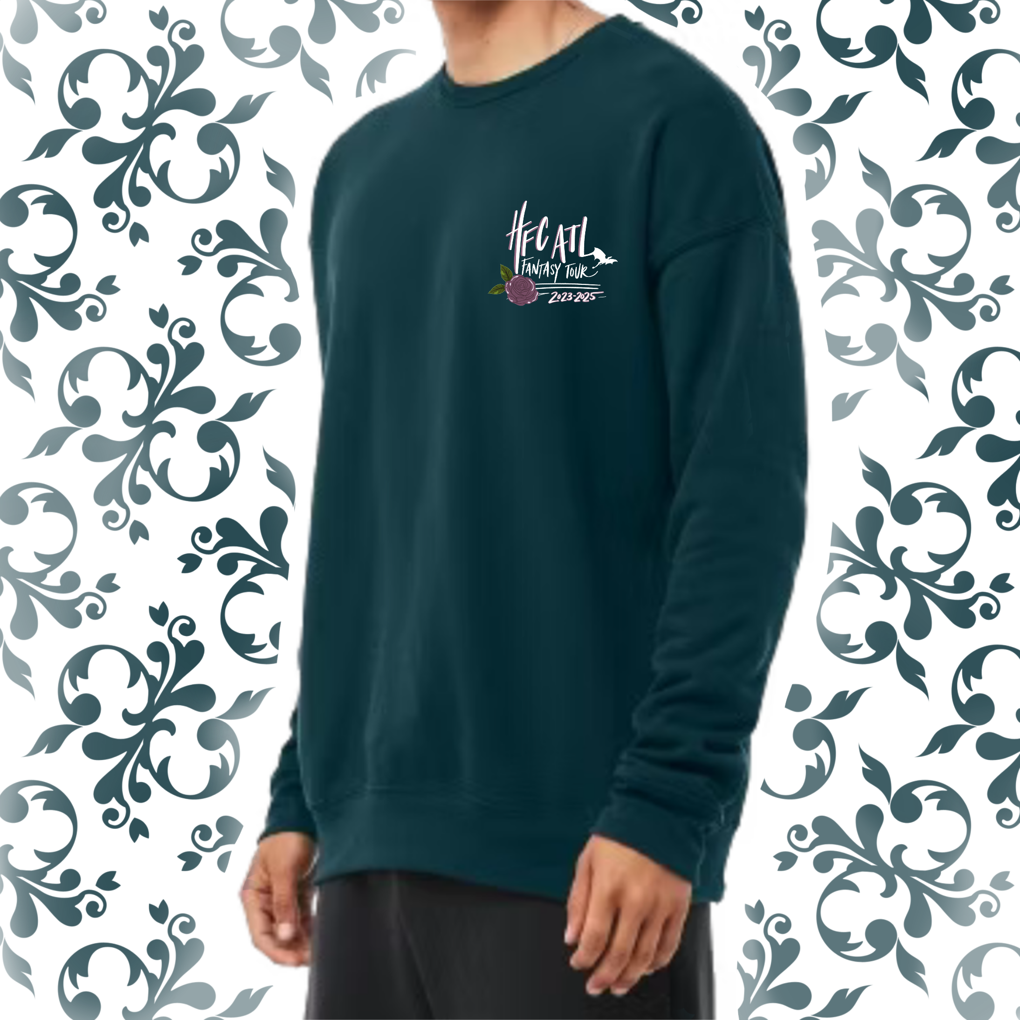 Fantasy Tour v2: Adult Crewneck (Bella+Canvas)