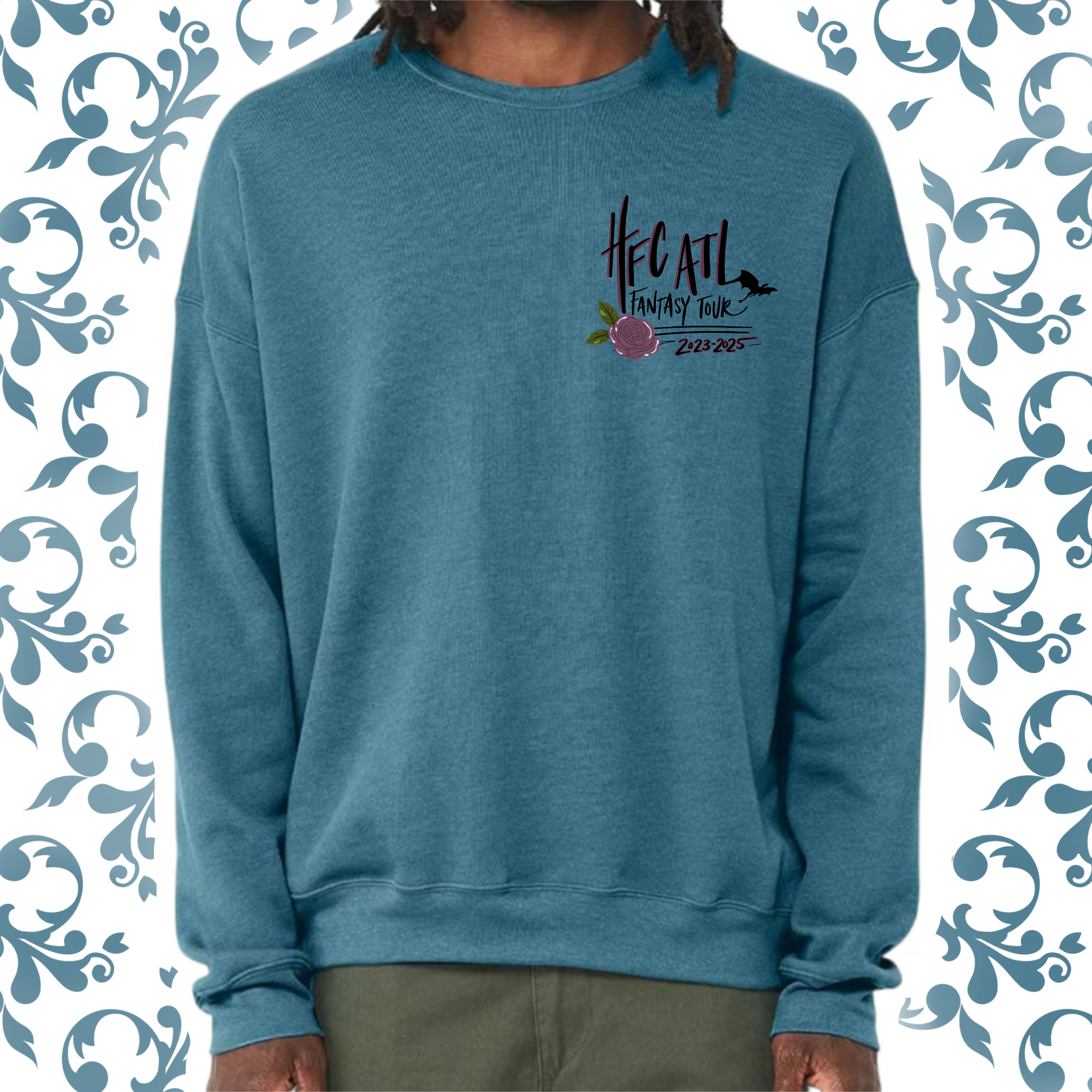 Fantasy Tour v2: Adult Crewneck (Bella+Canvas)